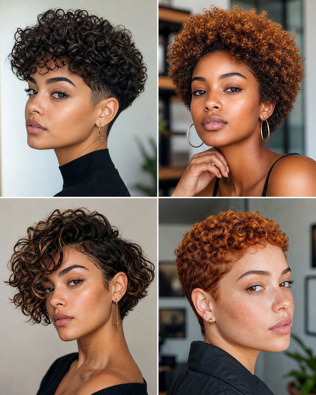 25 Stunning Short Haircuts for People With Curly Hair