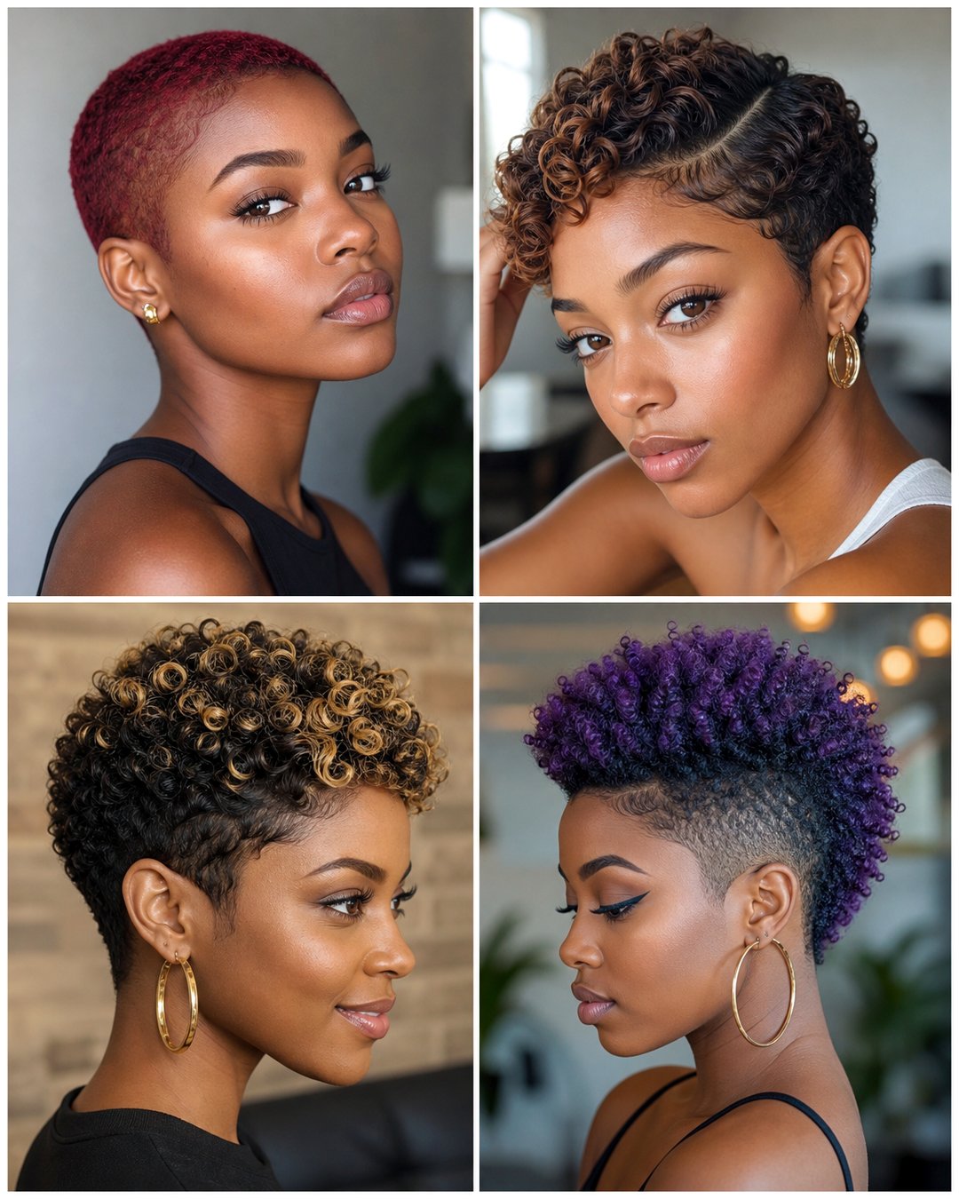 25 Stunning Short Haircuts for Women Natural Hair