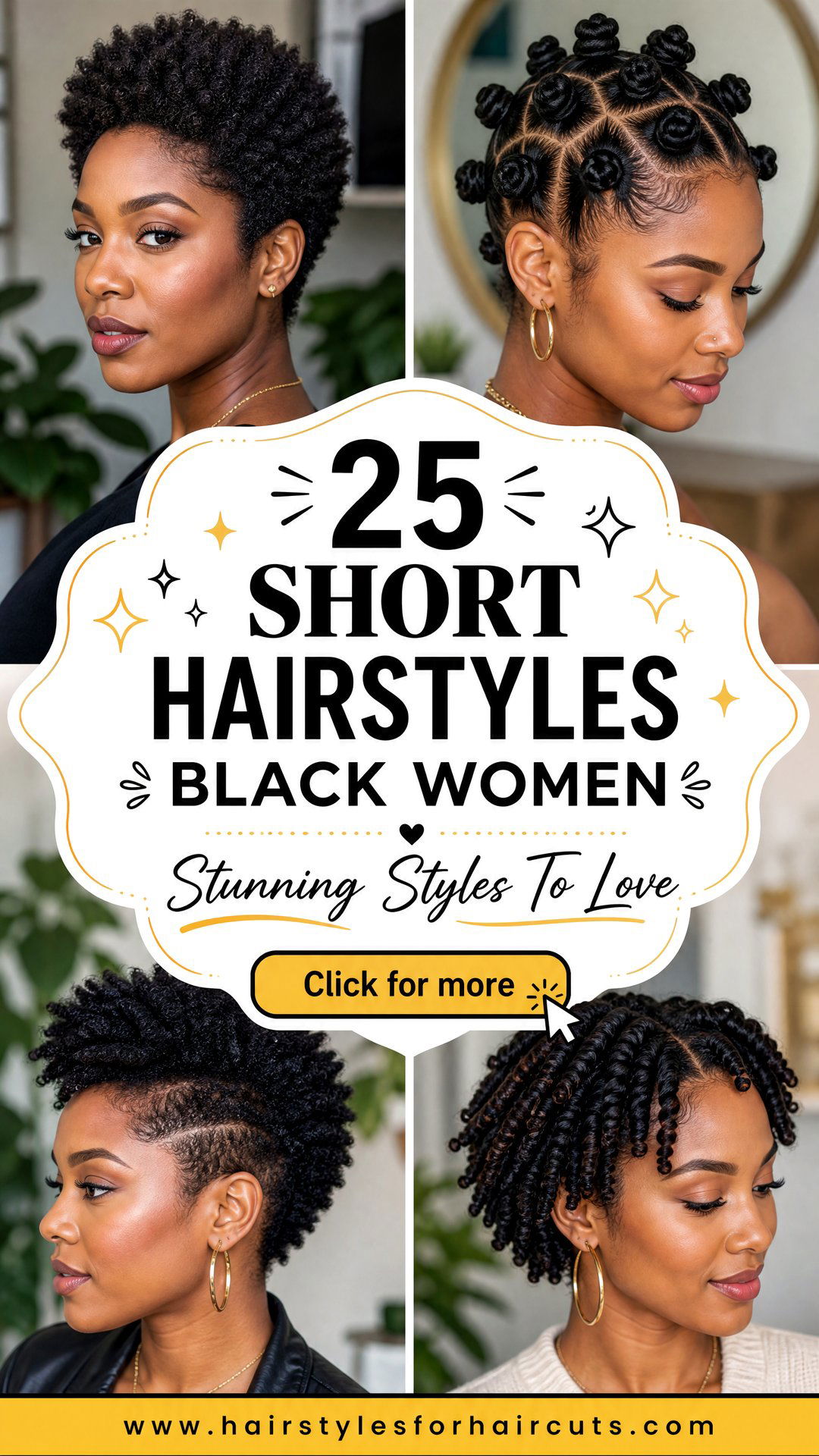 25 Stunning Short Hairstyles Black Women Will Love - 25 Stunning Short Hairstyles Black Women Will Love