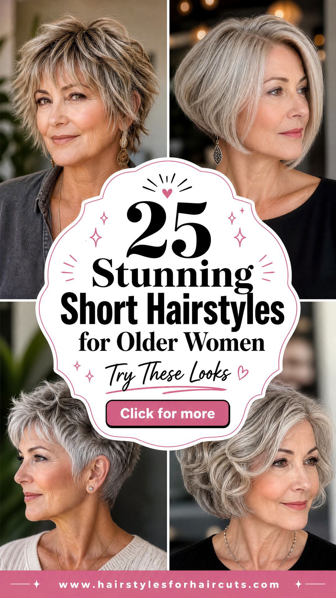 25 Stunning Short Hairstyles for Older Women to Try Now - 25 Stunning Short Hairstyles for Older Women to Try Now
