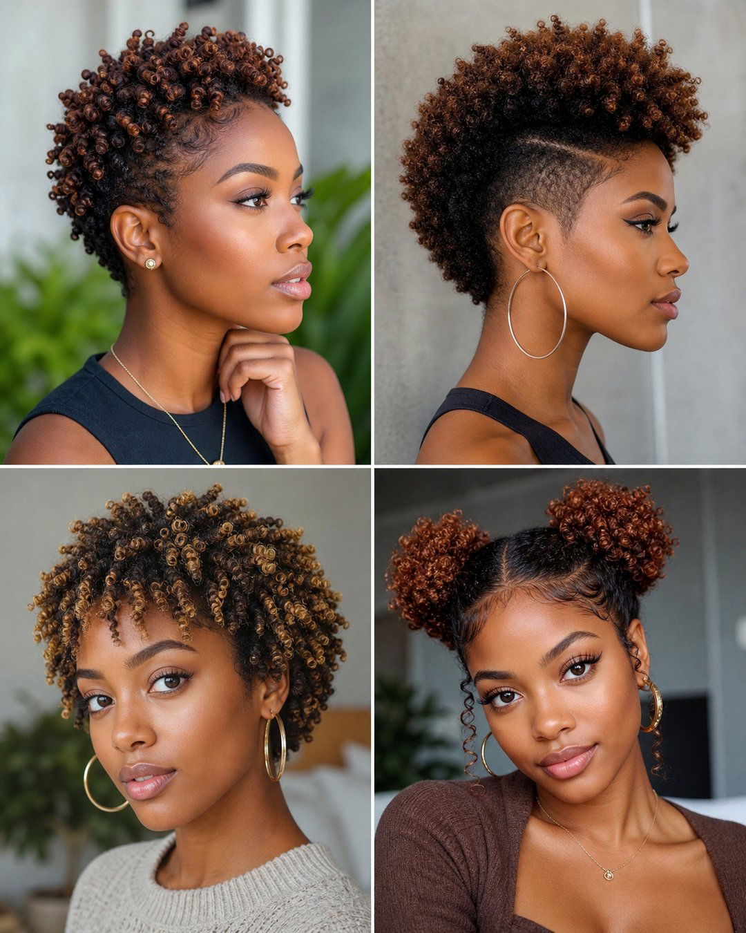25 Stunning Short Natural Hairstyles to Try in 2024