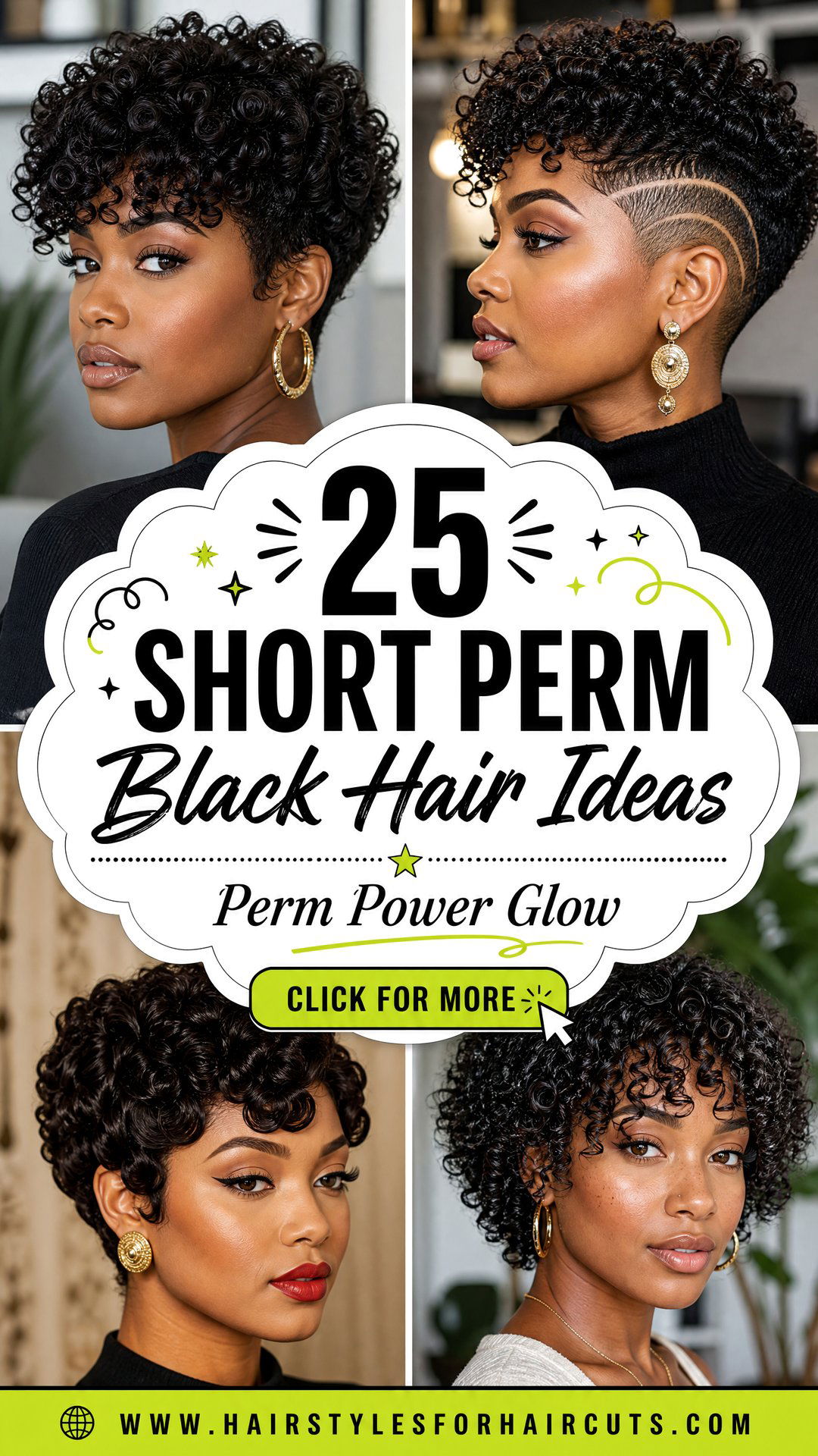 25 Stunning Short Perm Hairstyles for Black Hair Ideas - 25 Stunning Short Perm Hairstyles for Black Hair Ideas