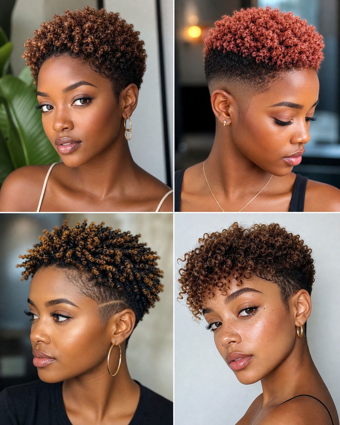 25 Stunning Short TWA Hairstyles to Try Today