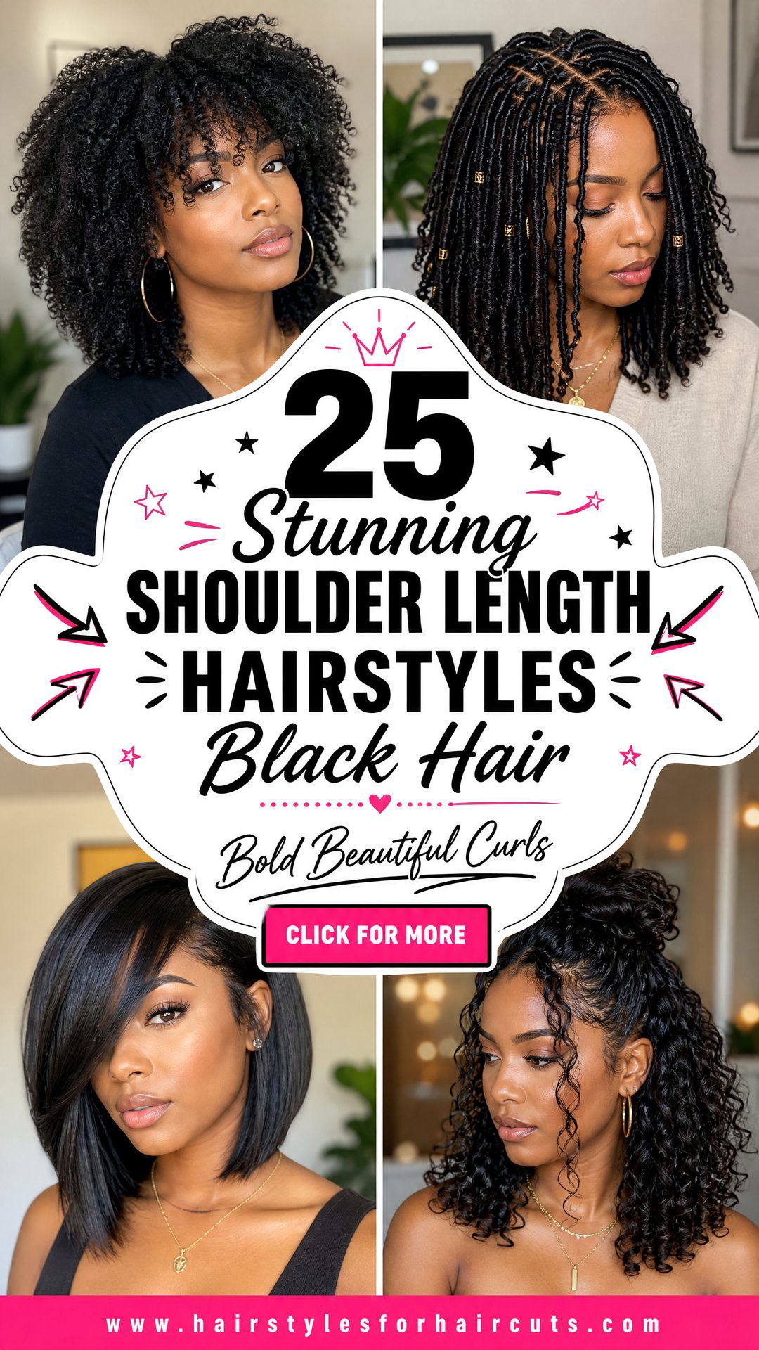 25 Stunning Shoulder Length Hairstyles Black Hair - 25 Stunning Shoulder Length Hairstyles Black Hair