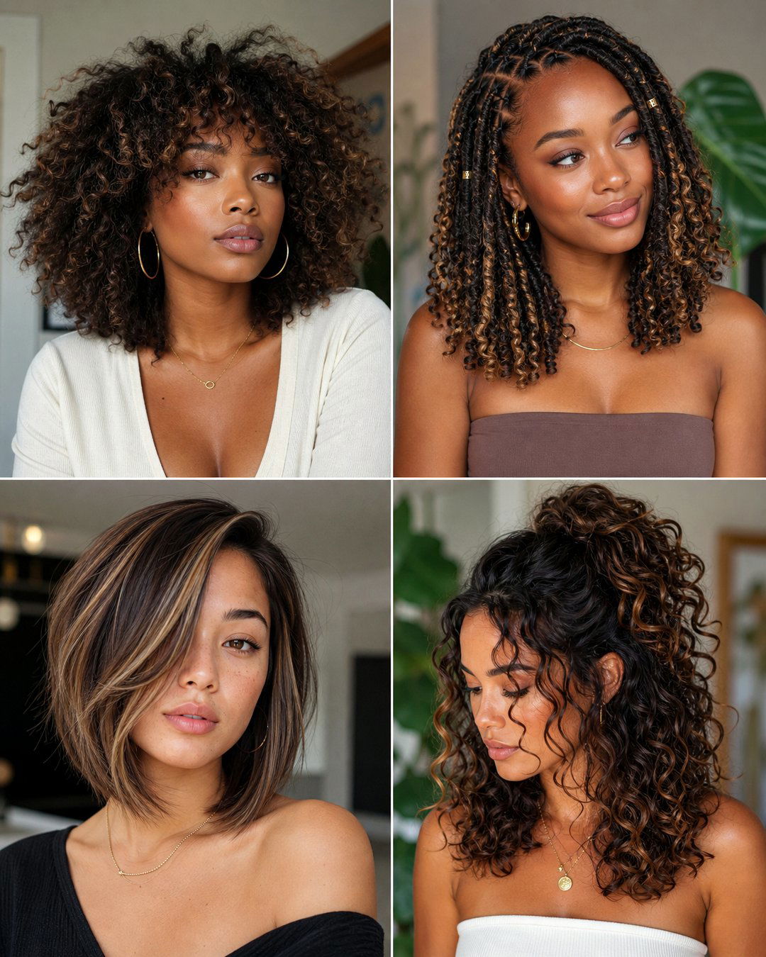25 Stunning Shoulder Length Hairstyles Black Hair