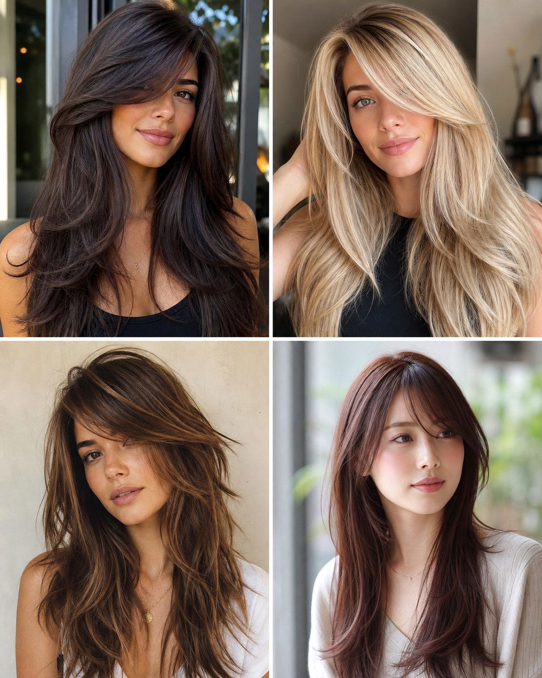 25 Stunning Side Bangs Haircuts for Long Hair