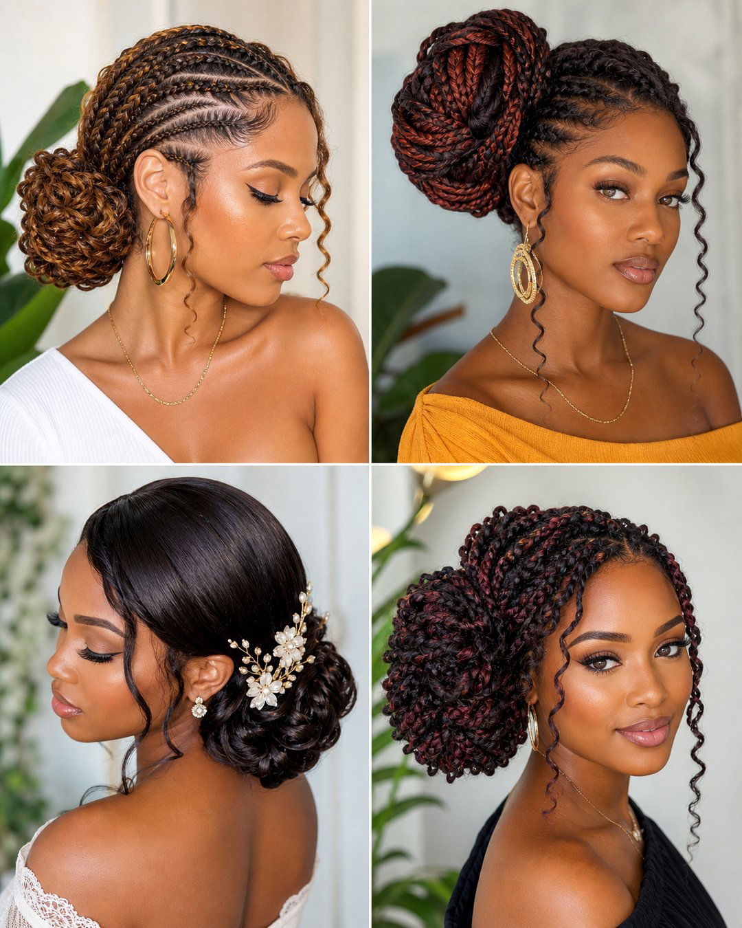 25 Stunning Side Bun Hairstyles for Black Hair