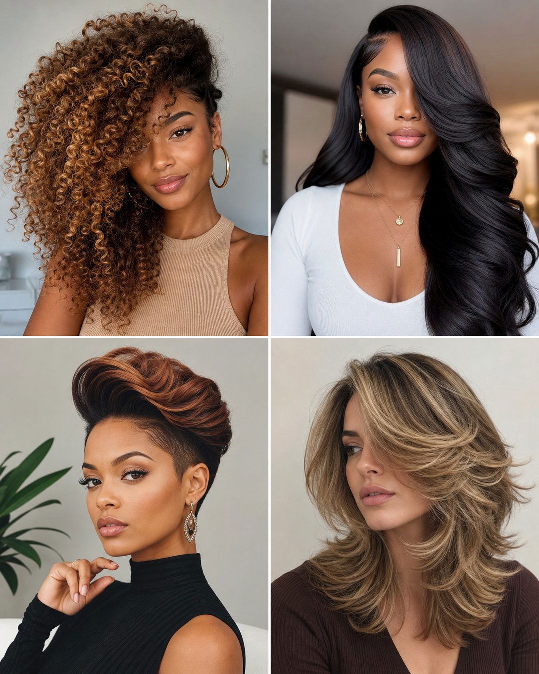 25 Stunning Side Swept Hairstyles for Black Hair