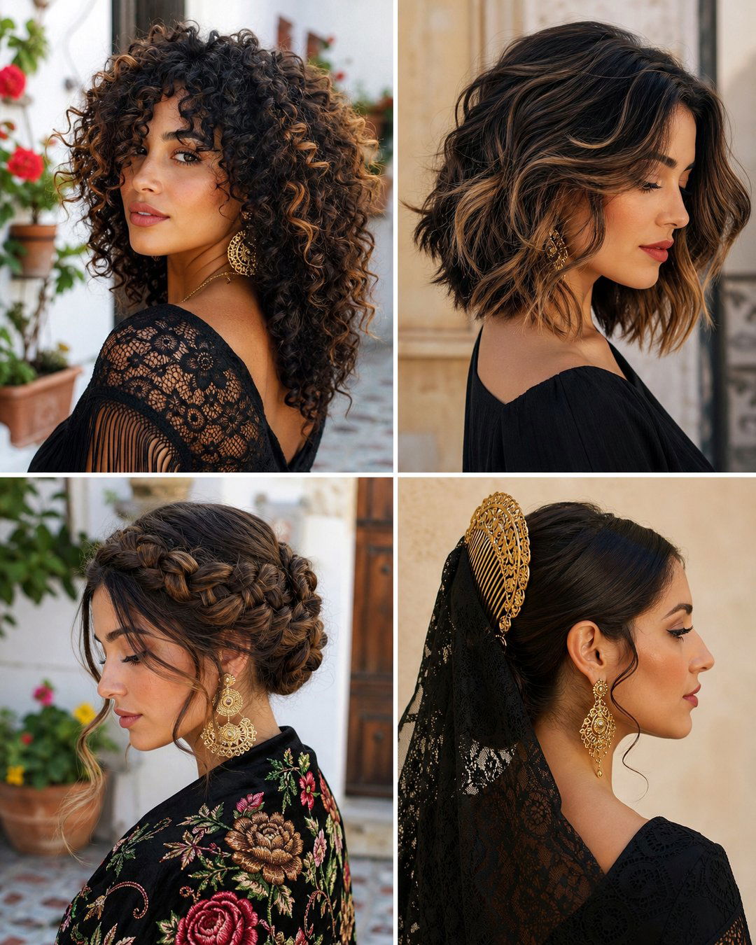 25 Stunning Spanish Hairstyles to Inspire Your Next Look