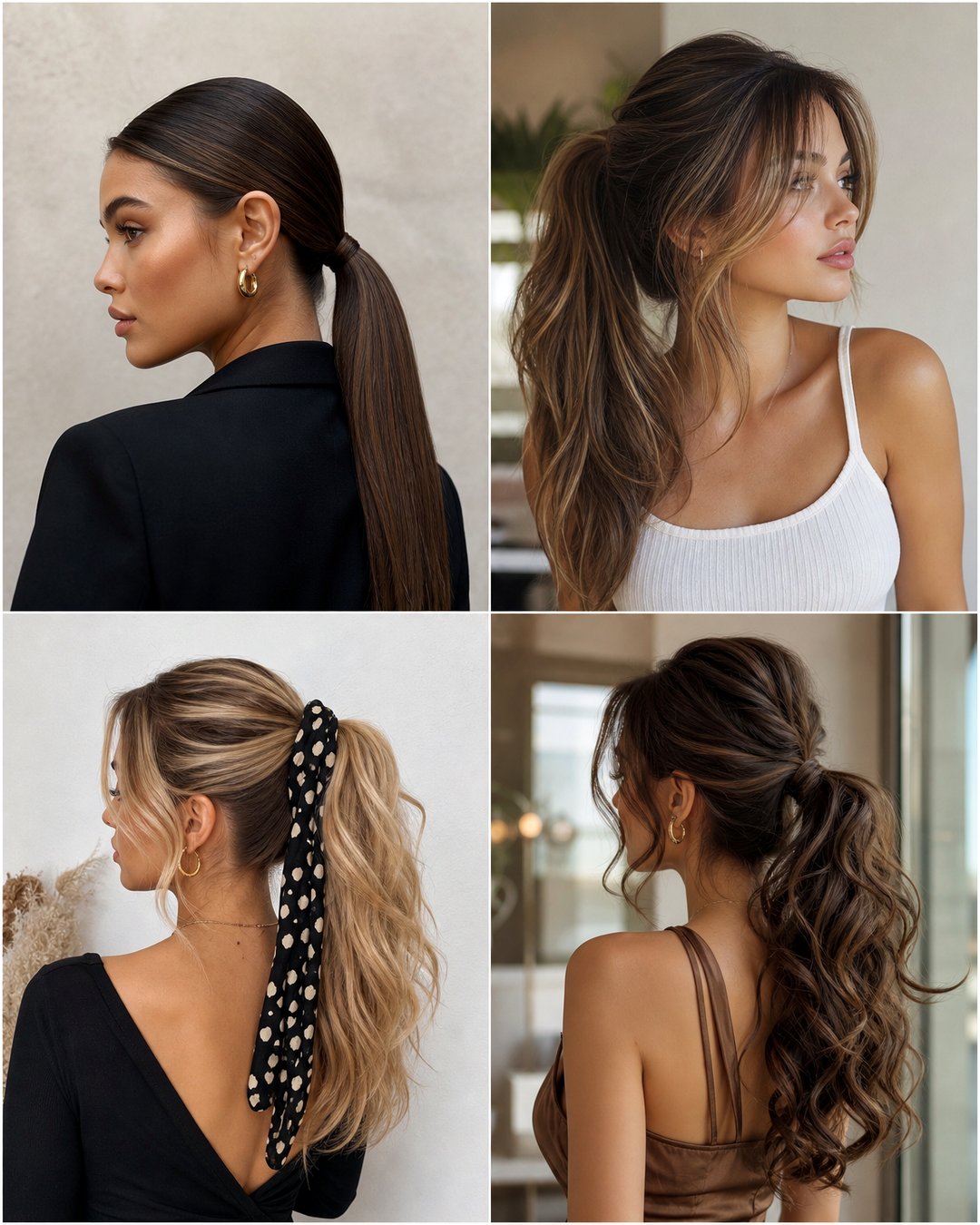 25 Stunning Straight Hair Ponytail Hairstyles to Try
