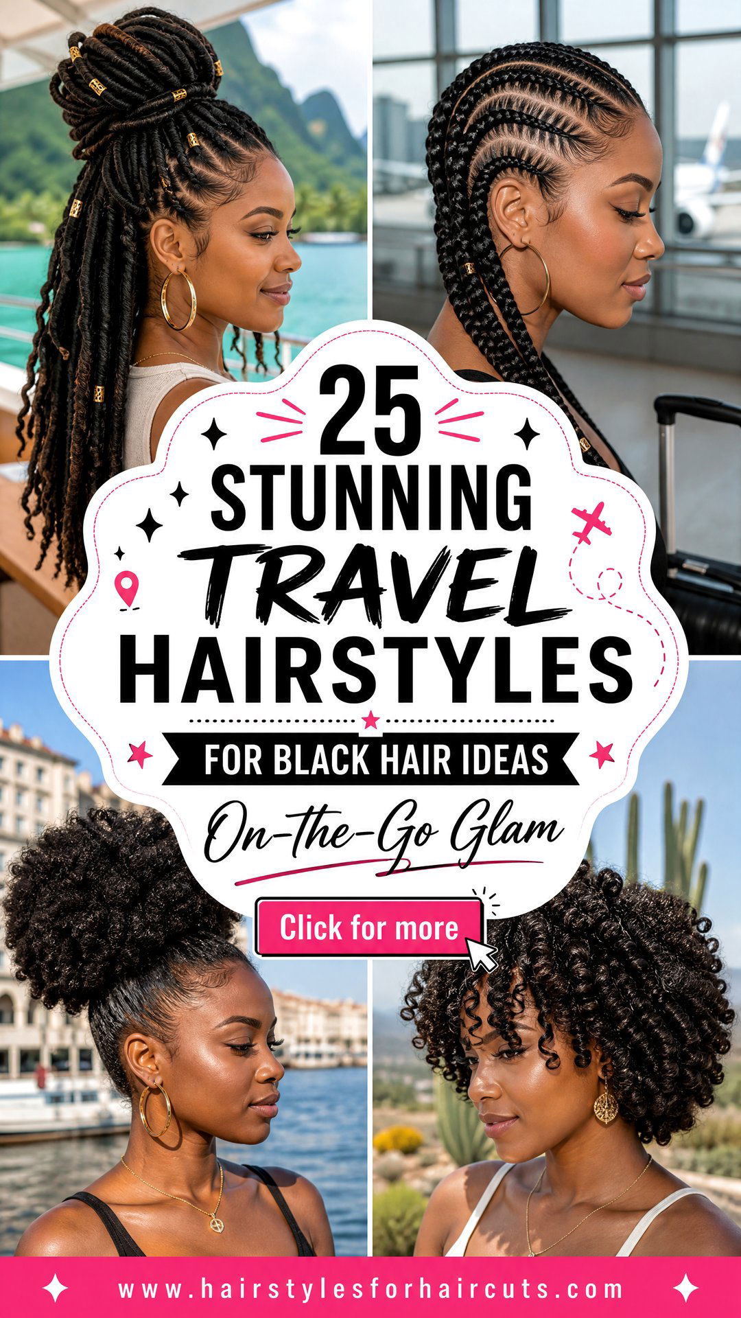 25 Stunning Travel Hairstyles for Black Hair on the Go - 25 Stunning Travel Hairstyles for Black Hair on the Go