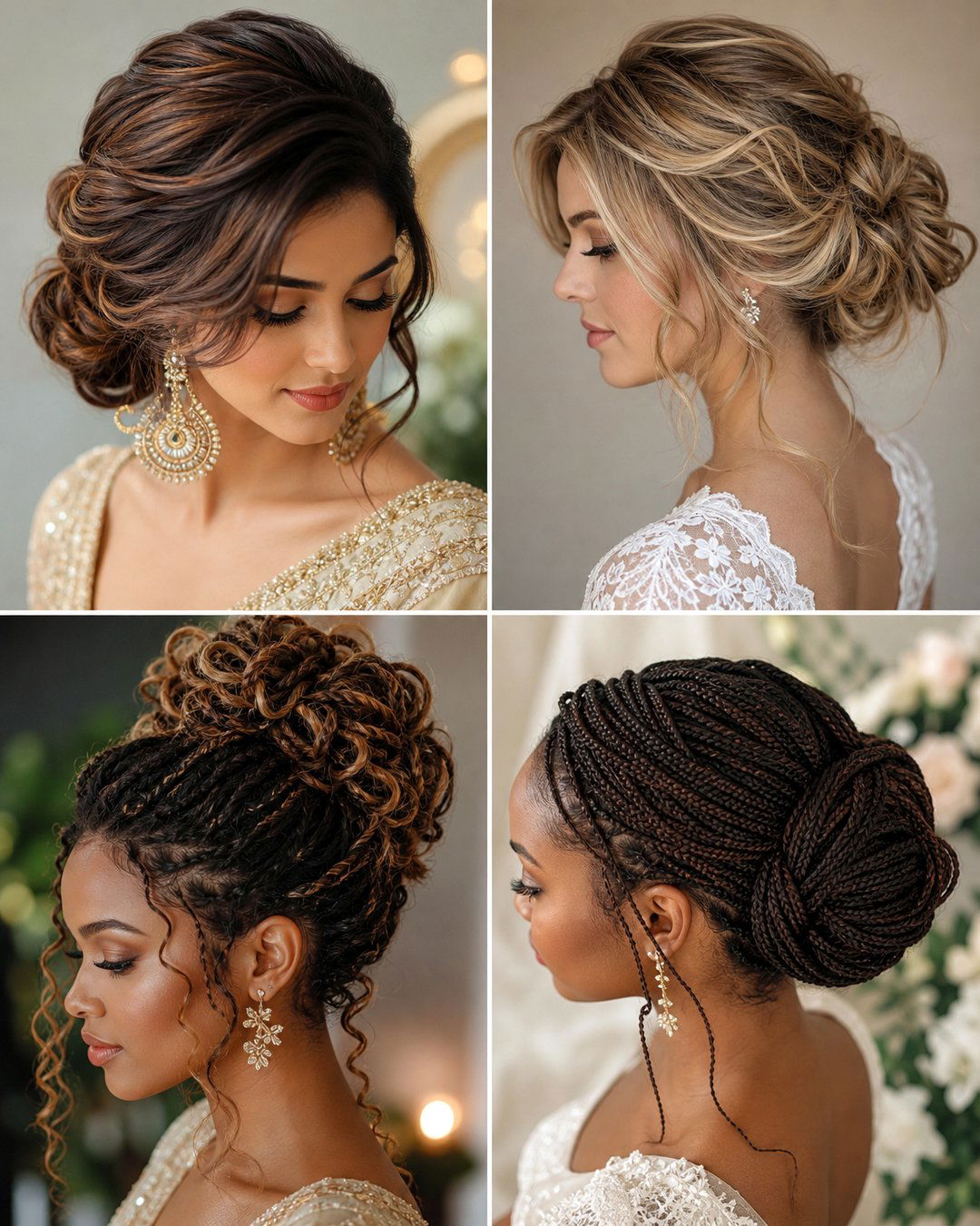 25 Stunning Up Do Hairstyles for Wedding Day Glamour