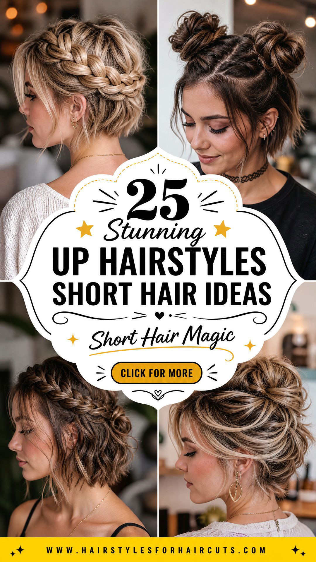 25 Stunning Up Hairstyles Short Hair Ideas to Try - 25 Stunning Up Hairstyles Short Hair Ideas to Try