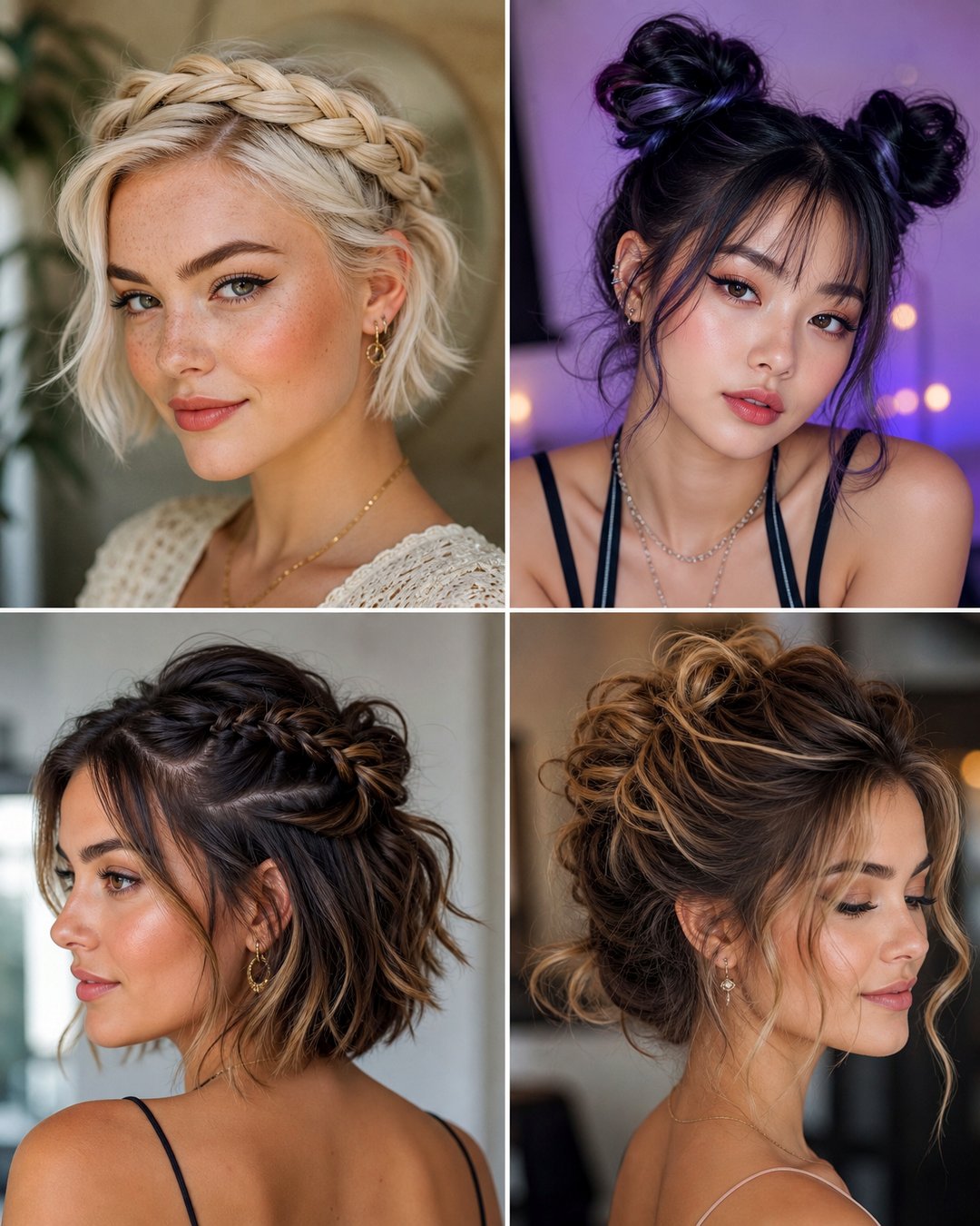 25 Stunning Up Hairstyles Short Hair Ideas to Try