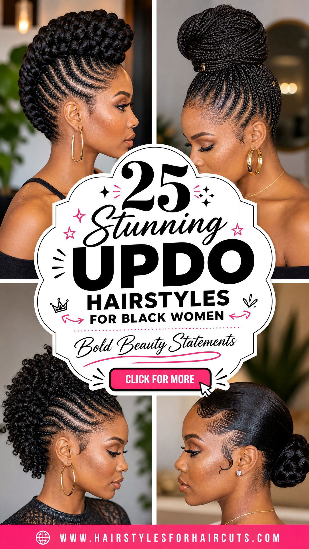 25 Stunning Updo Hairstyles for Black Women to Try in 2024 - 25 Stunning Updo Hairstyles for Black Women to Try in 2024