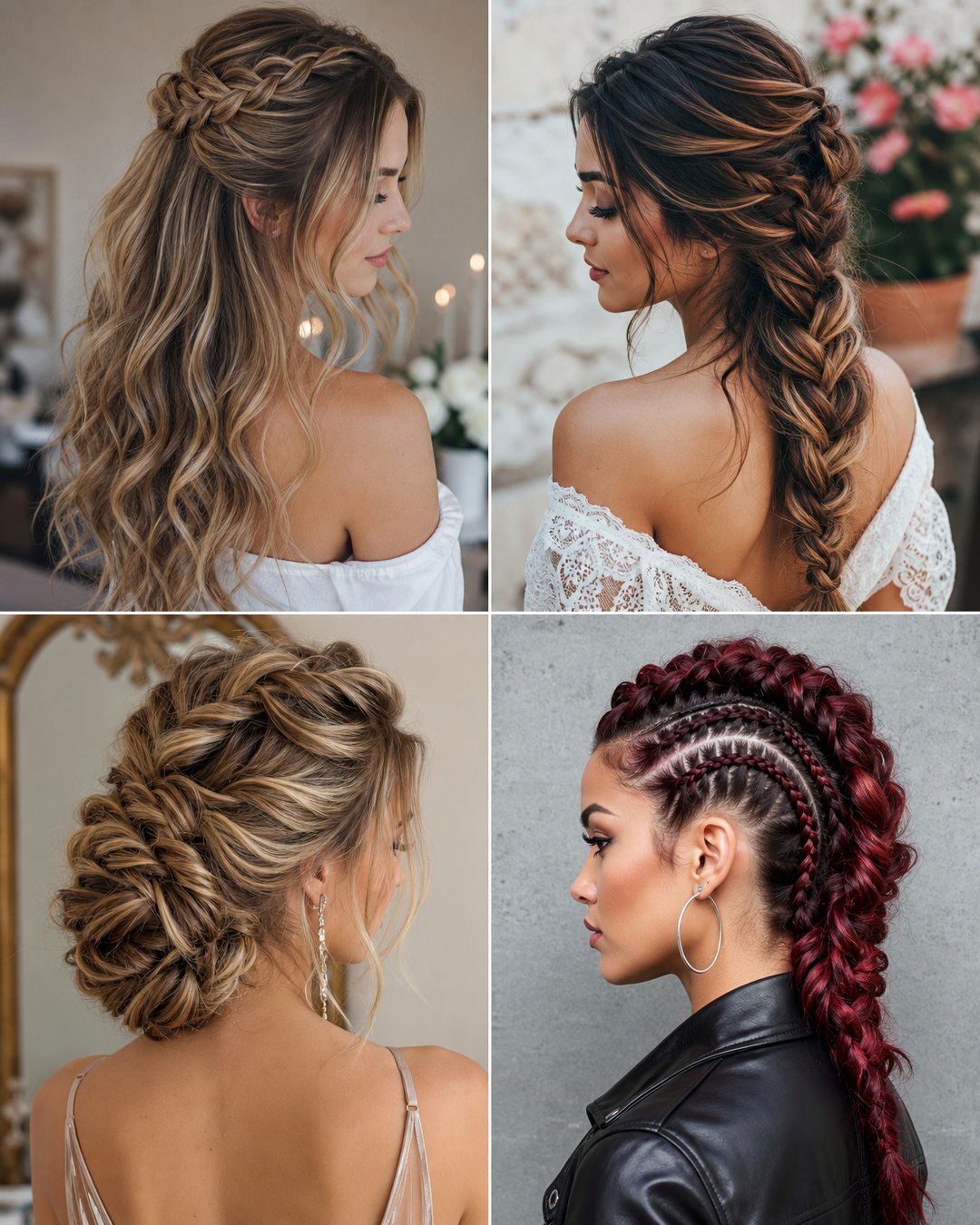 25 Stunning Wedding Braid Hairstyles for Long Hair