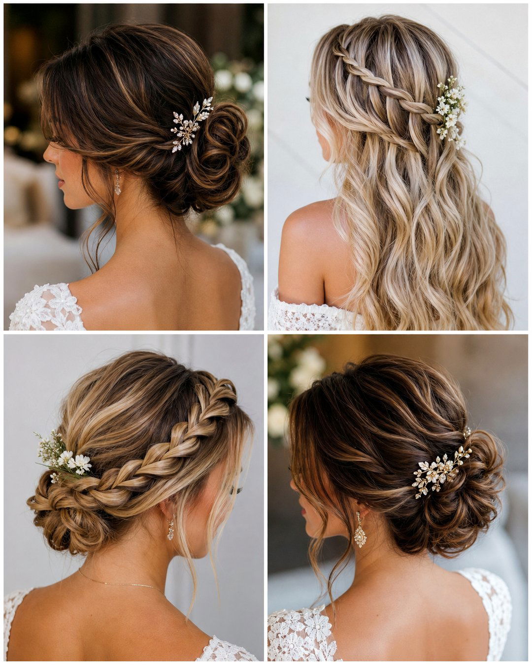25 Stunning Wedding Hairstyles for Your Big Day