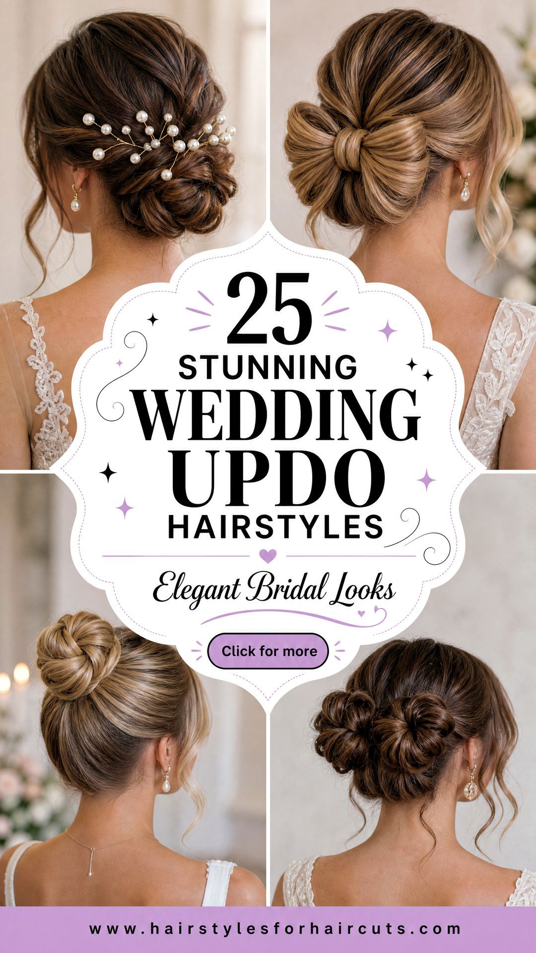 25 Stunning Wedding Updo Hairstyles for Elegant Brides - 25 Stunning Wedding Updo Hairstyles for Elegant Brides