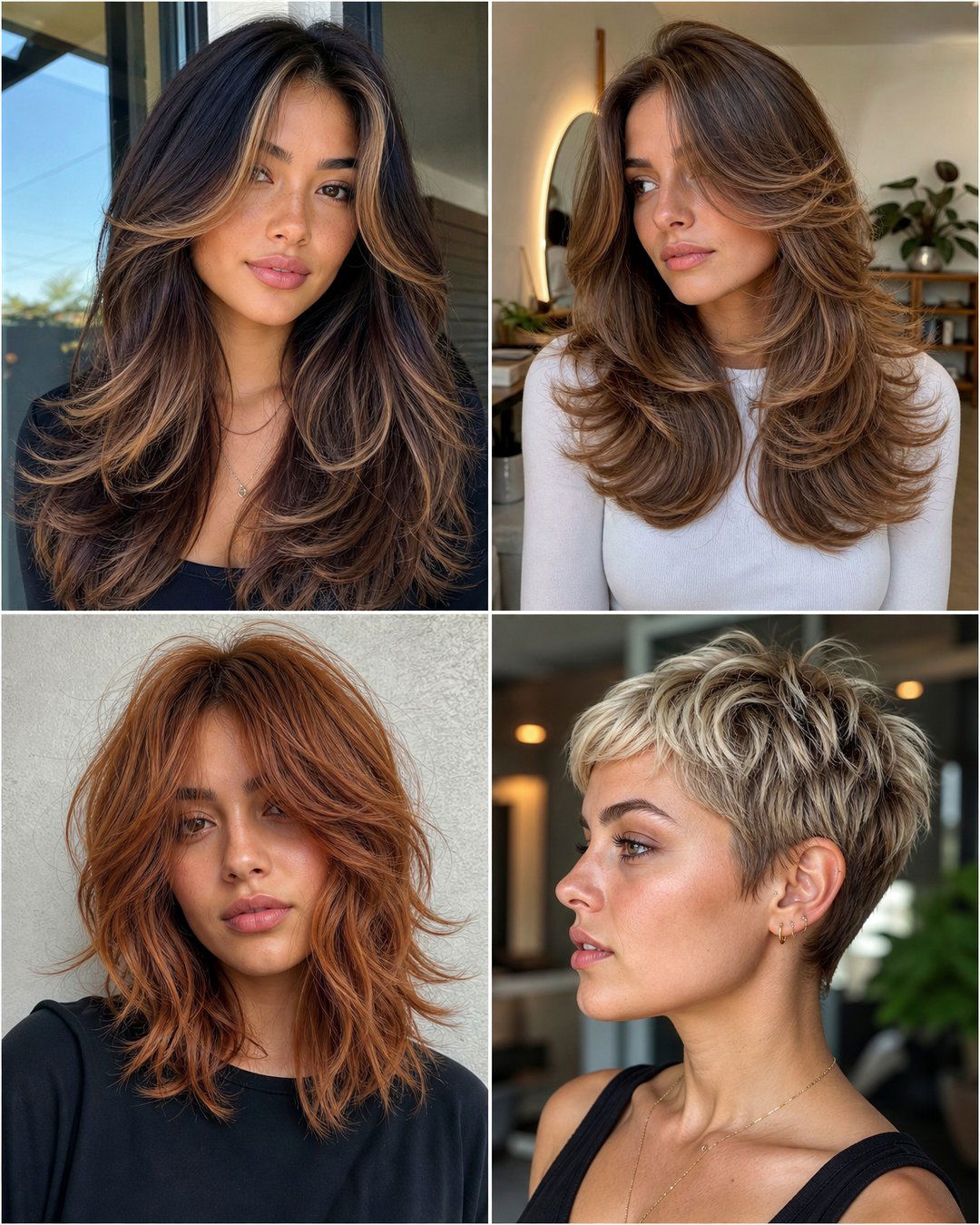 25 Stunning Women Layer Haircuts to Add Volume and Style