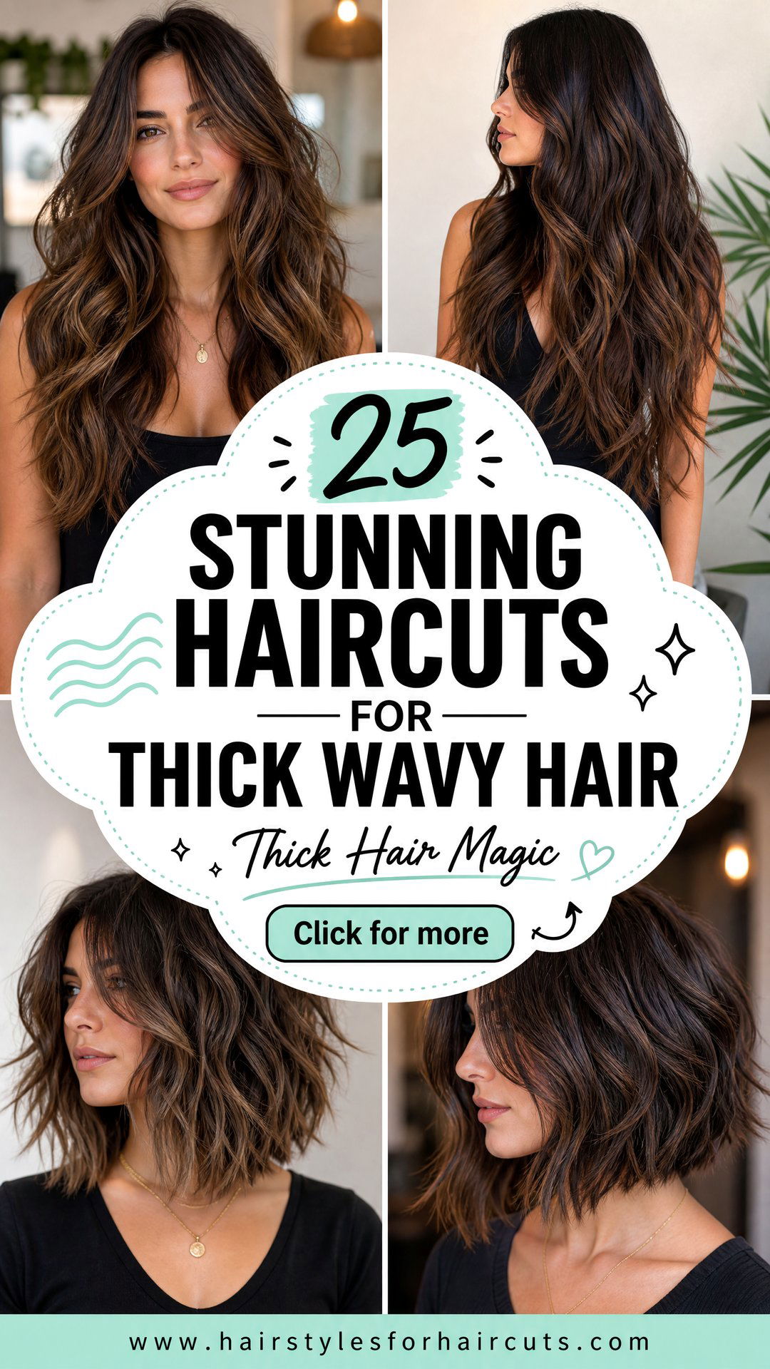 25 Stunning Womens Haircuts for Thick Wavy Hair - 25 Stunning Women’s Haircuts for Thick Wavy Hair