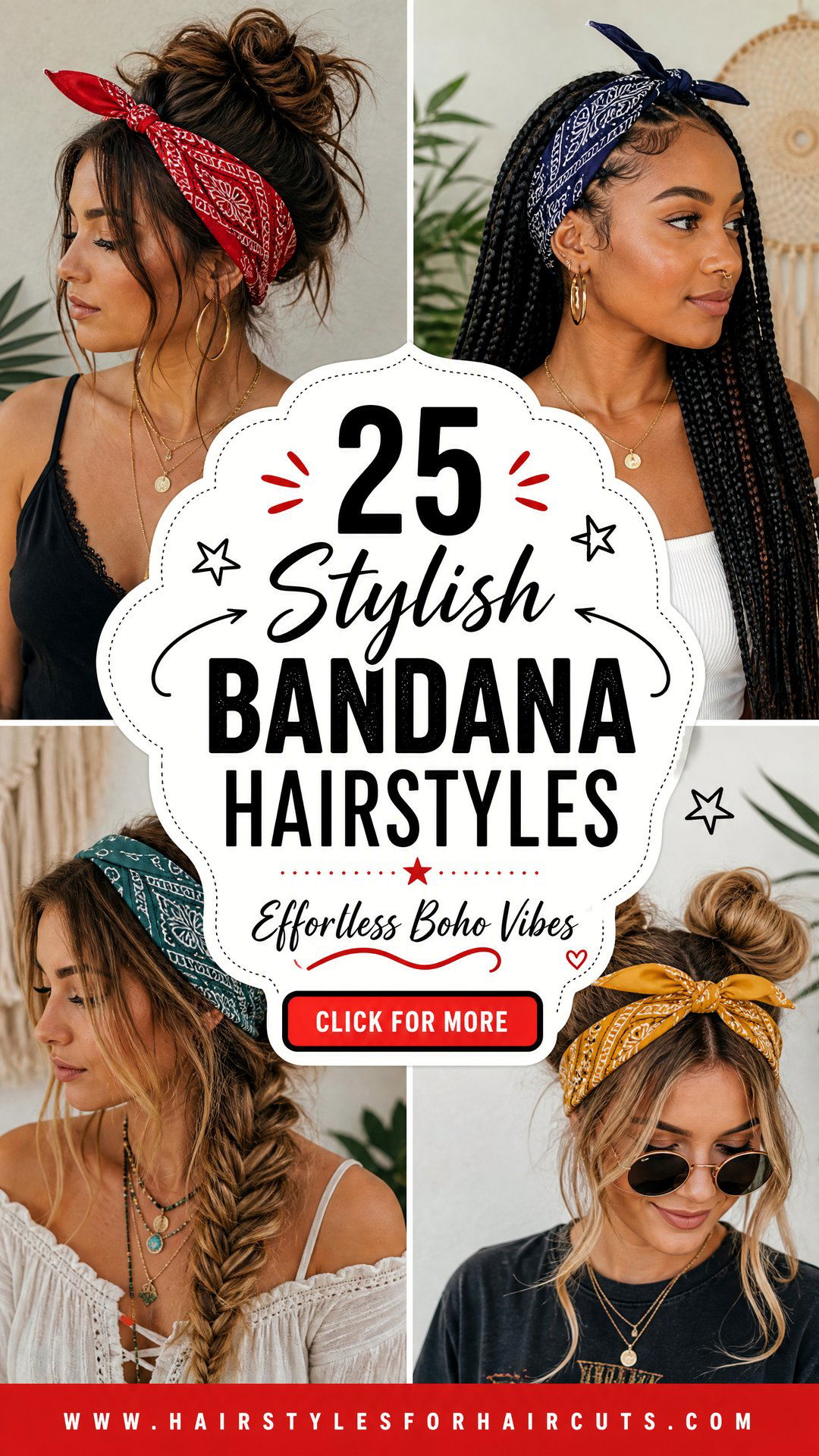 25 Stylish Bandana Hairstyles to Rock Any Occasion - 25 Stylish Bandana Hairstyles to Rock Any Occasion