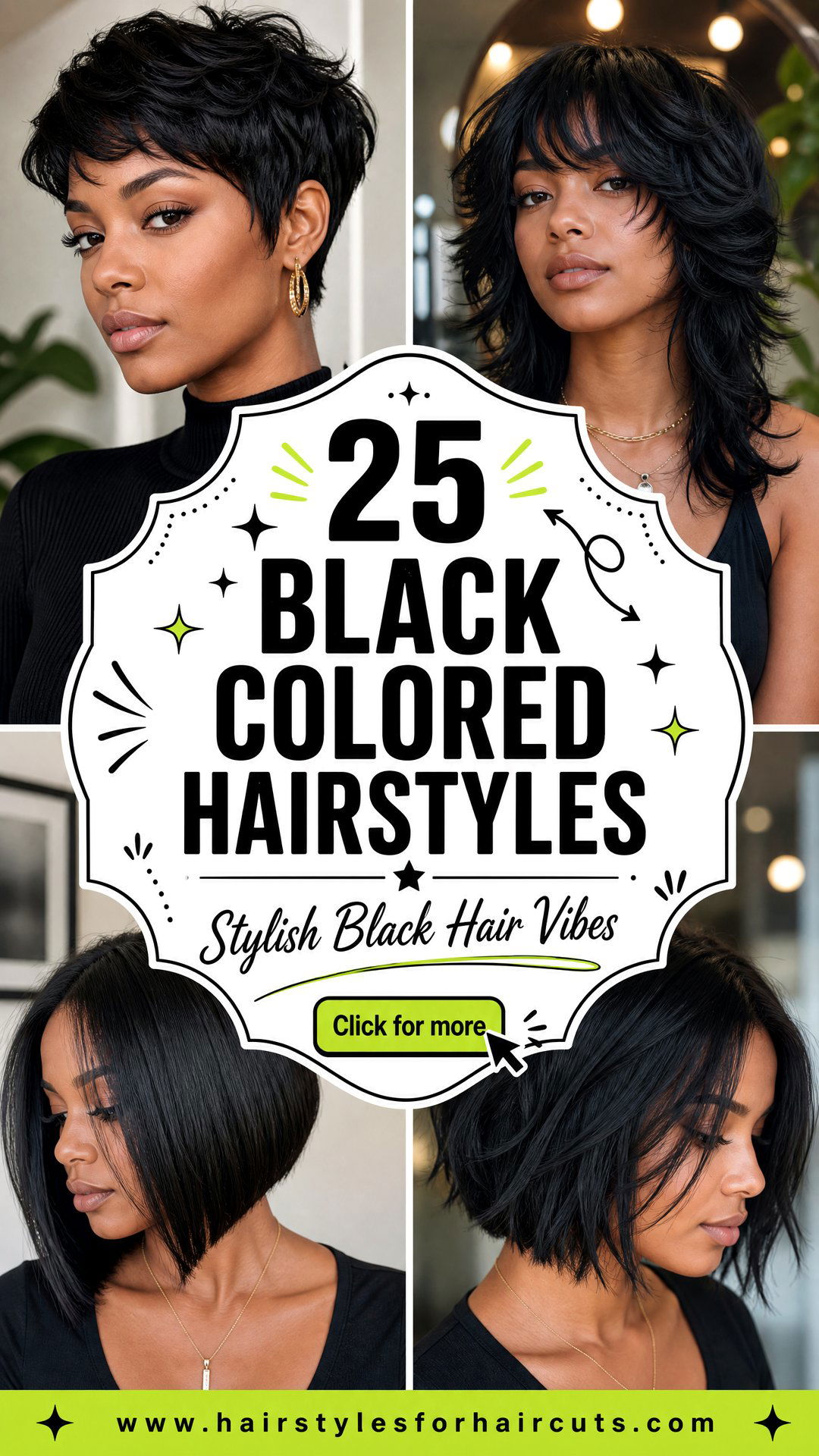 25 Stylish Black Colored Hairstyles to Try Today - 25 Stylish Black Colored Hairstyles to Try Today