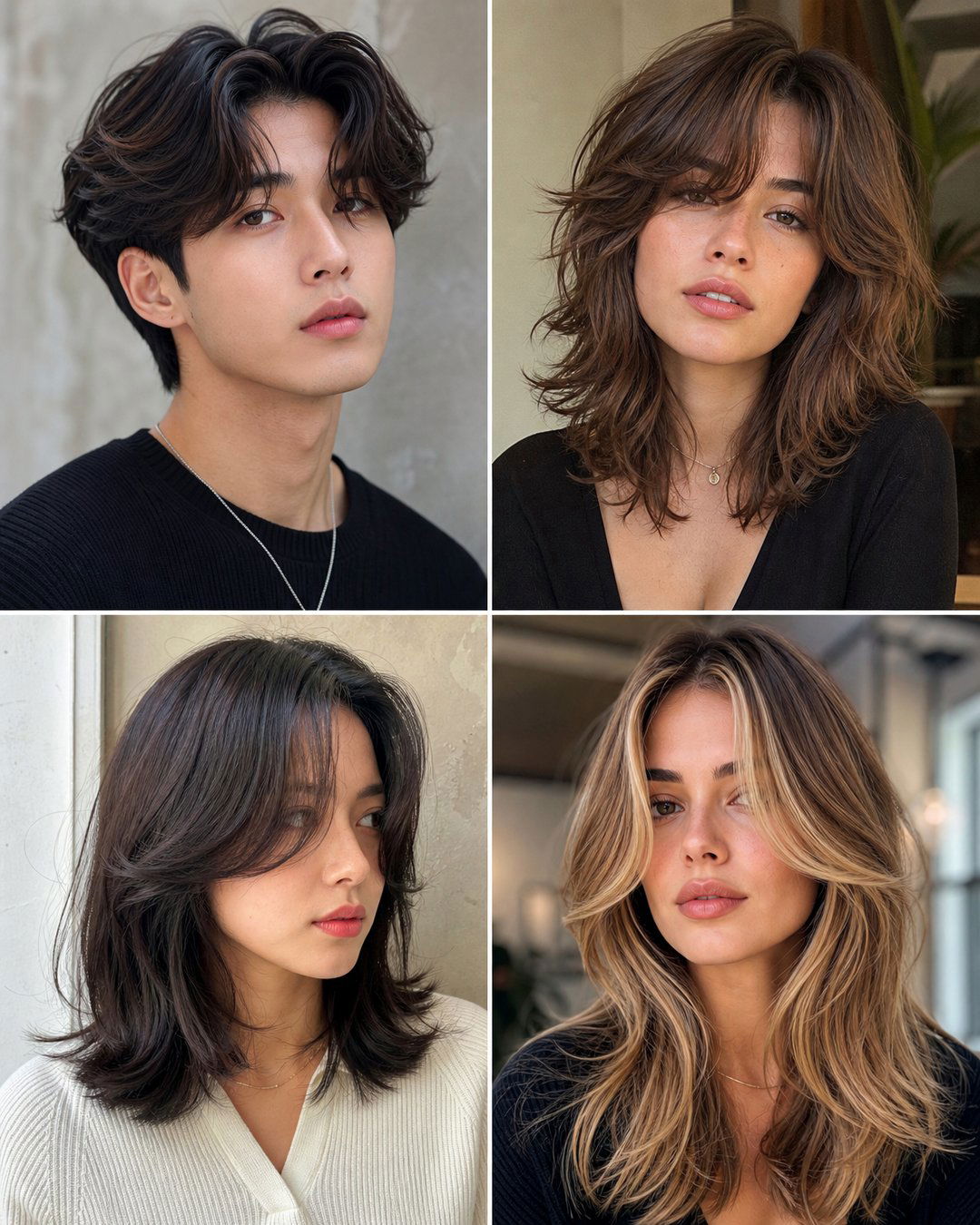 25 Stylish Curtain Haircuts to Refresh Your Look