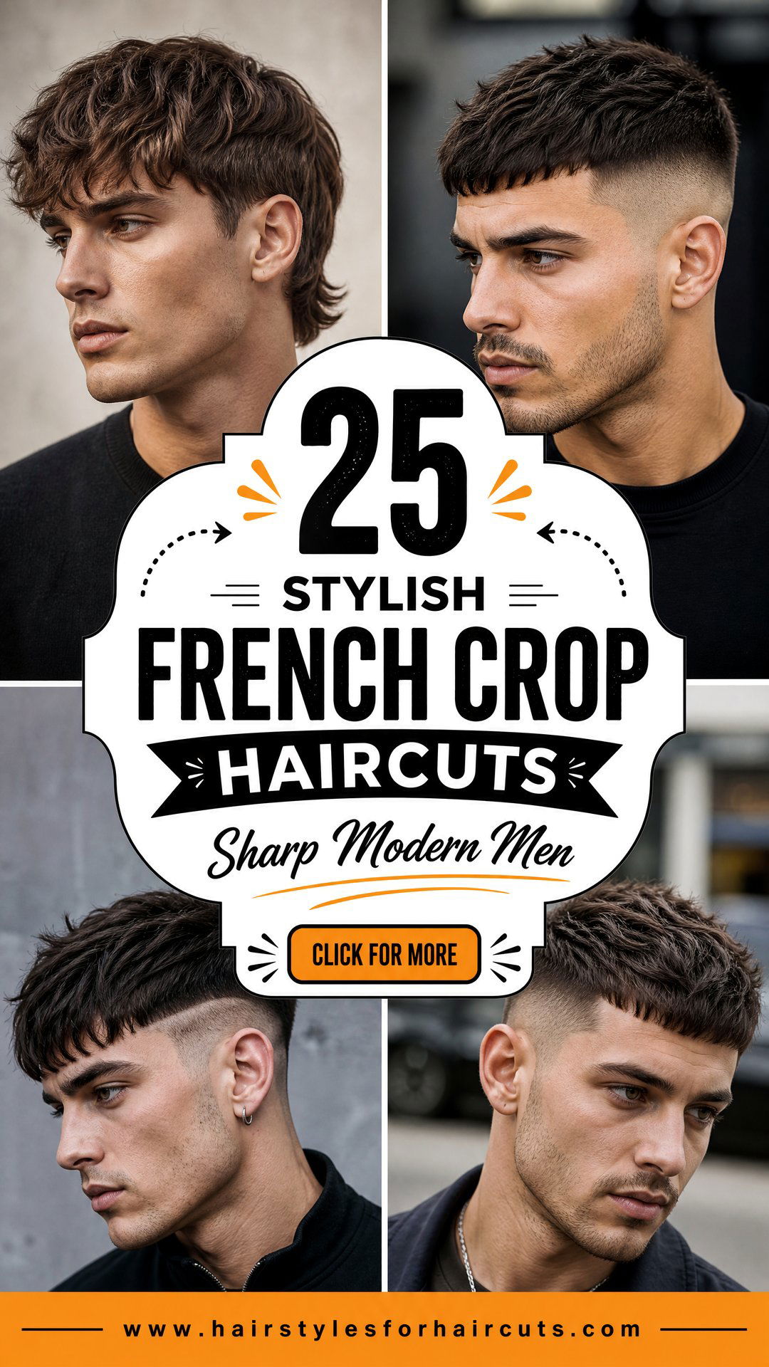 25 Stylish French Crop Haircuts for Men to Try - 25 Stylish French Crop Haircuts for Men to Try