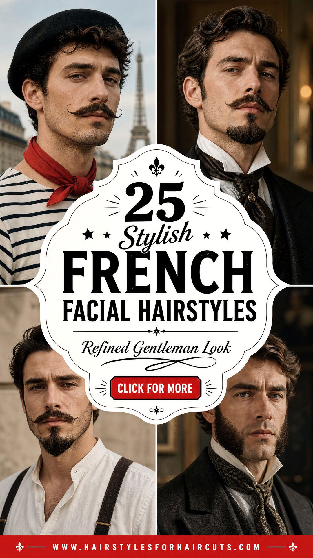 25 Stylish French Facial Hairstyles to Refine Your Look - 25 Stylish French Facial Hairstyles to Refine Your Look