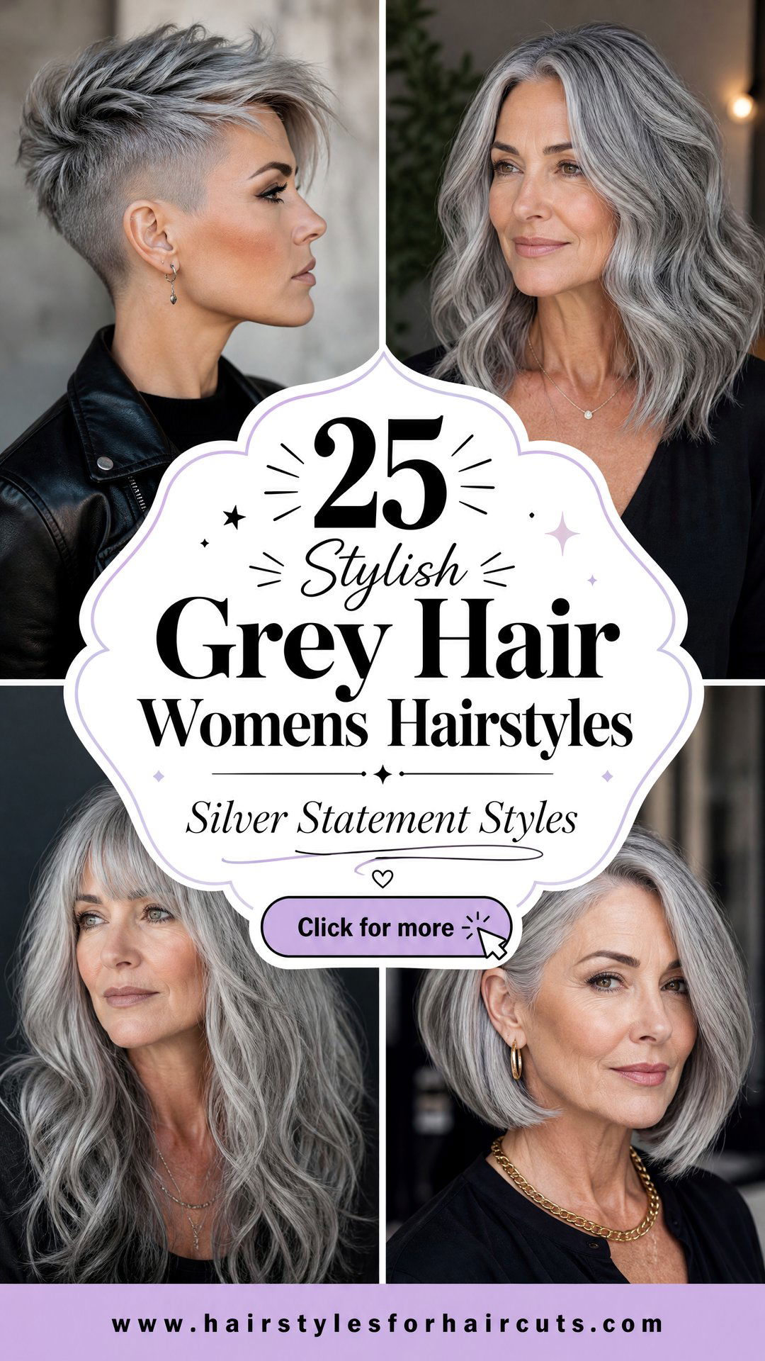 25 Stylish Grey Hair Womens Hairstyles to Try Today - 25 Stylish Grey Hair Womens Hairstyles to Try Today