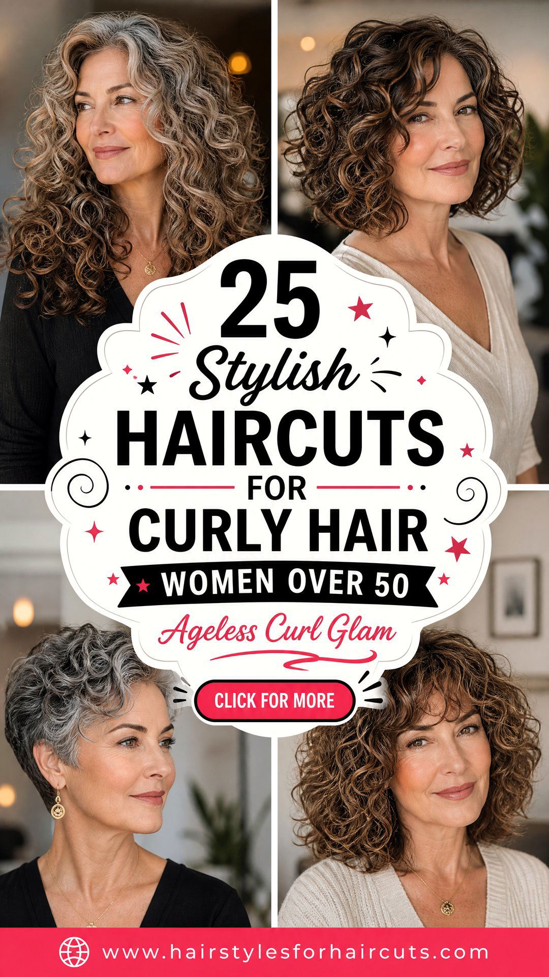25 Stylish Haircuts for Curly Hair Women Over 50 - 25 Stylish Haircuts for Curly Hair Women Over 50