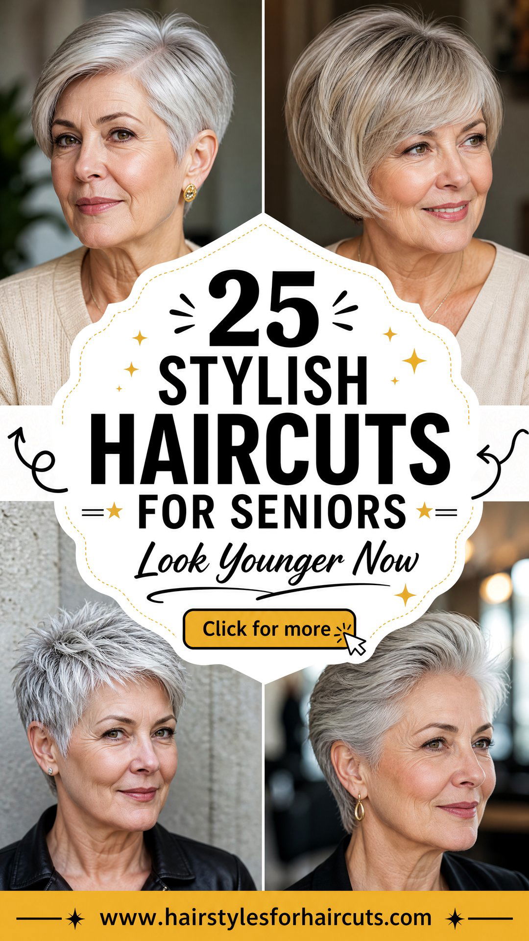 25 Stylish Haircuts for Seniors to Look Younger - 25 Stylish Haircuts for Seniors to Look Younger