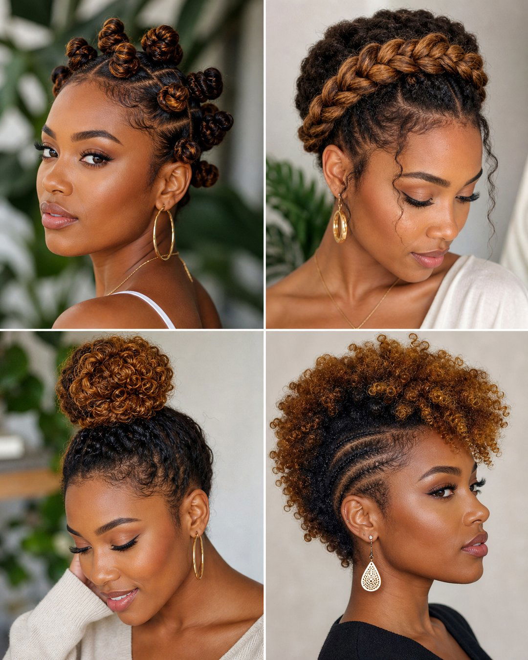 25 Stylish Hairstyles for Transitioning Hair Ideas