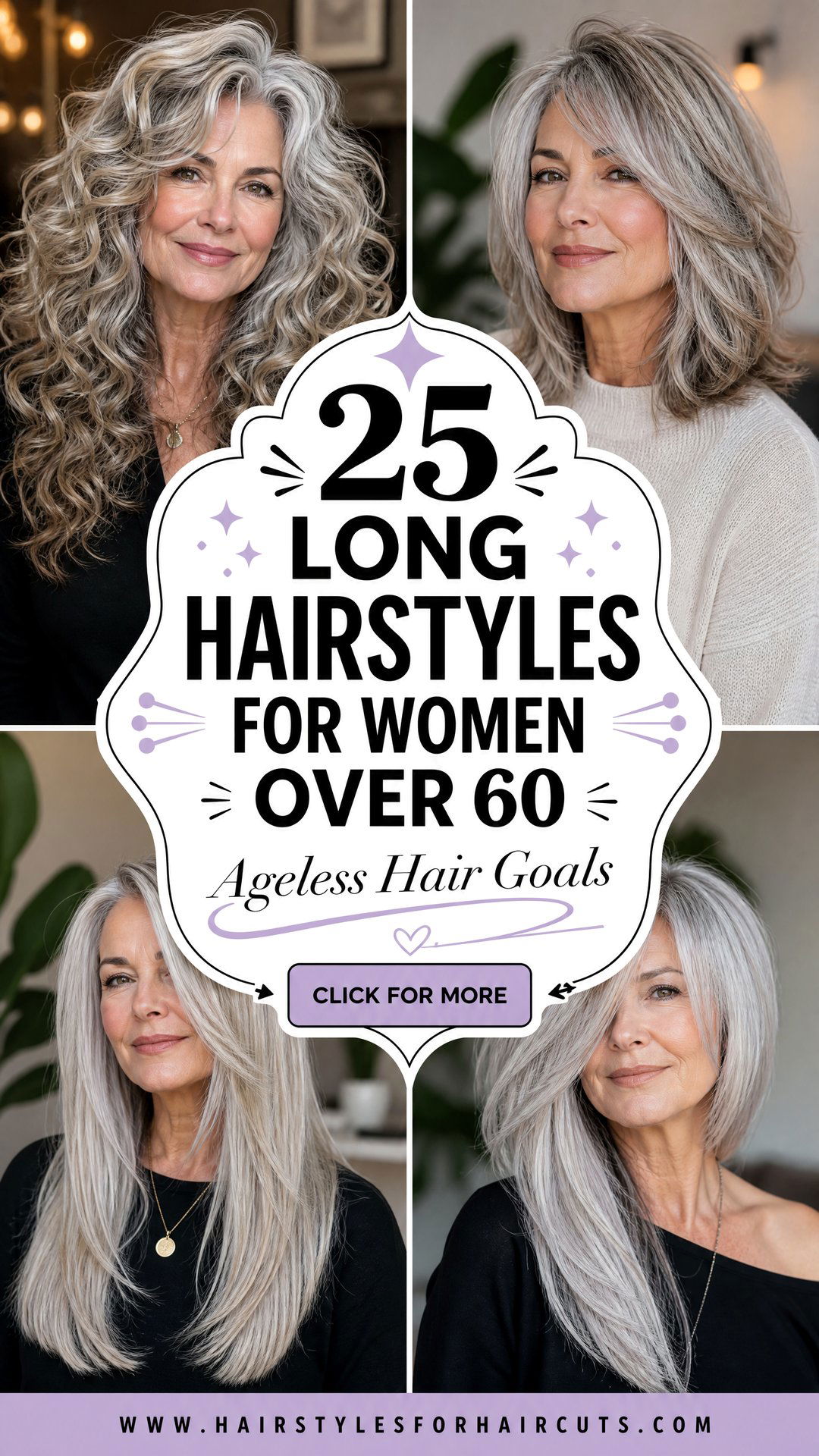 25 Stylish Long Hairstyles for Women Over 60 - 25 Stylish Long Hairstyles for Women Over 60