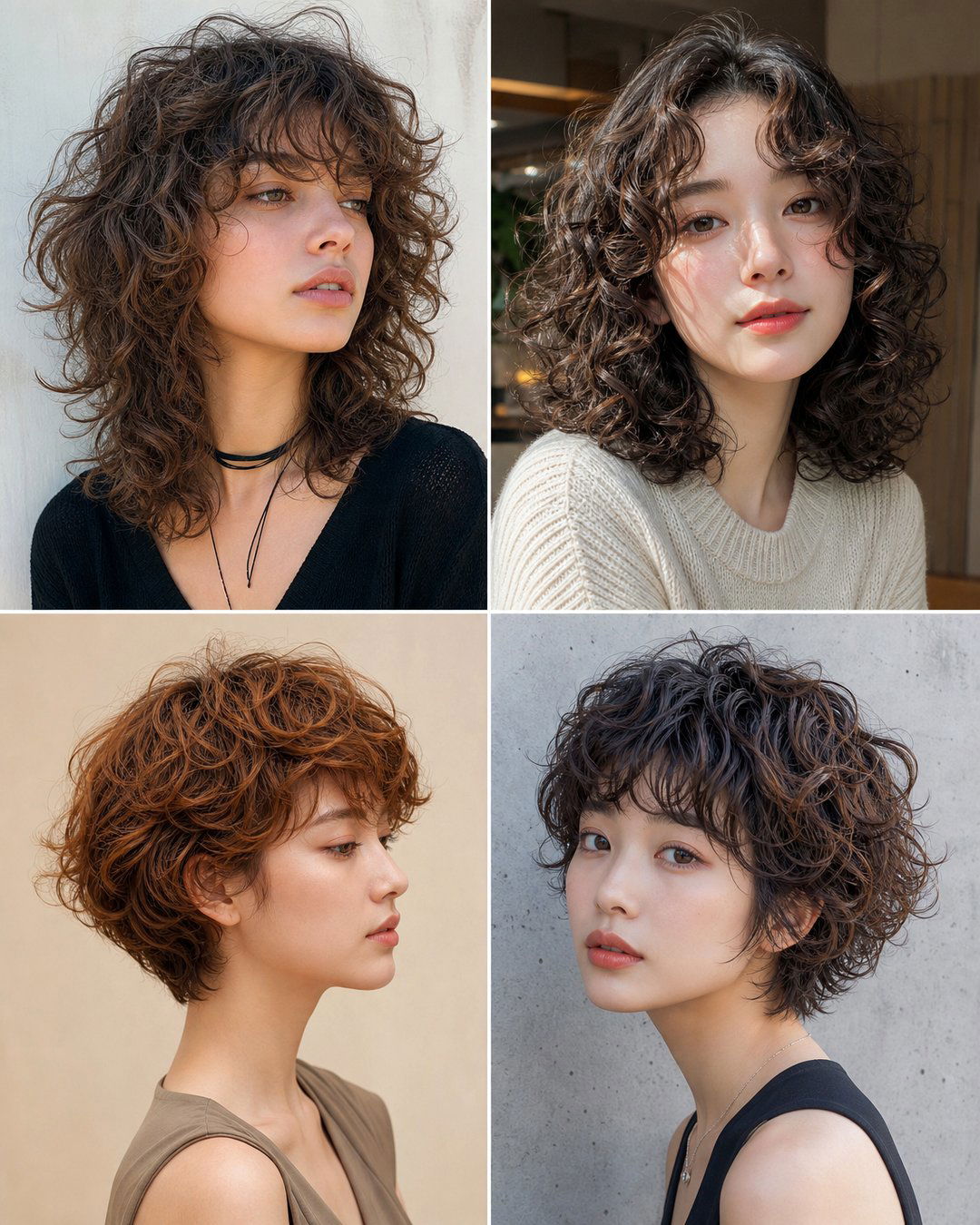 25 Stylish Perm Haircuts for Effortless Curls and Waves