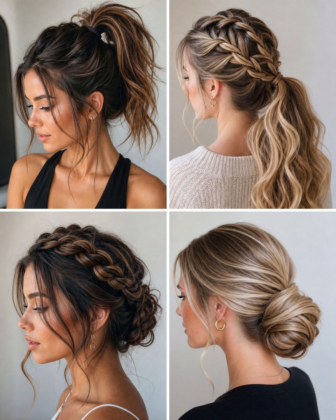 25 Stylish Pull Back Hairstyles for Every Occasion