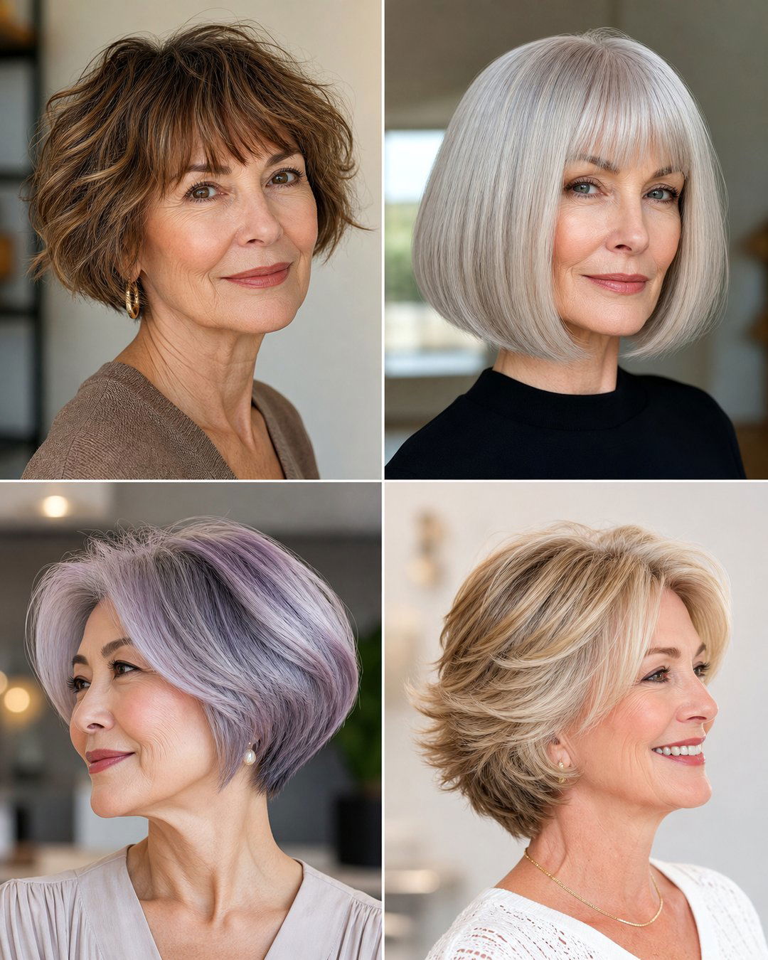 25 Stylish Short Haircuts for Seniors to Try in 2025