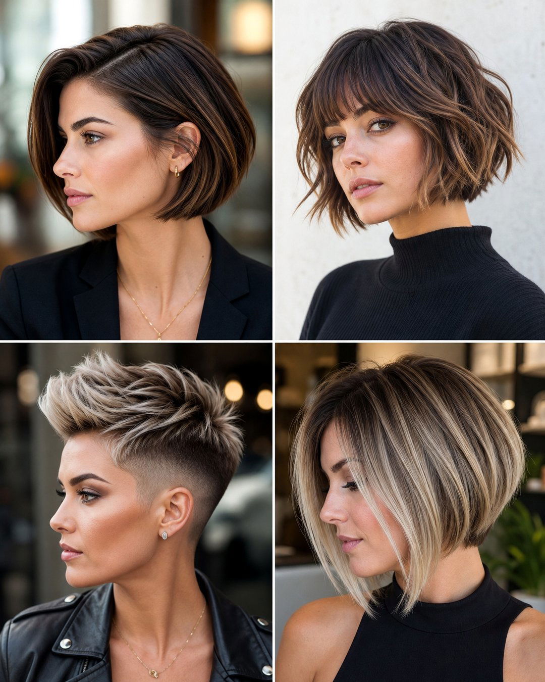 25 Stylish Short Haircuts for White Hair Women Adore