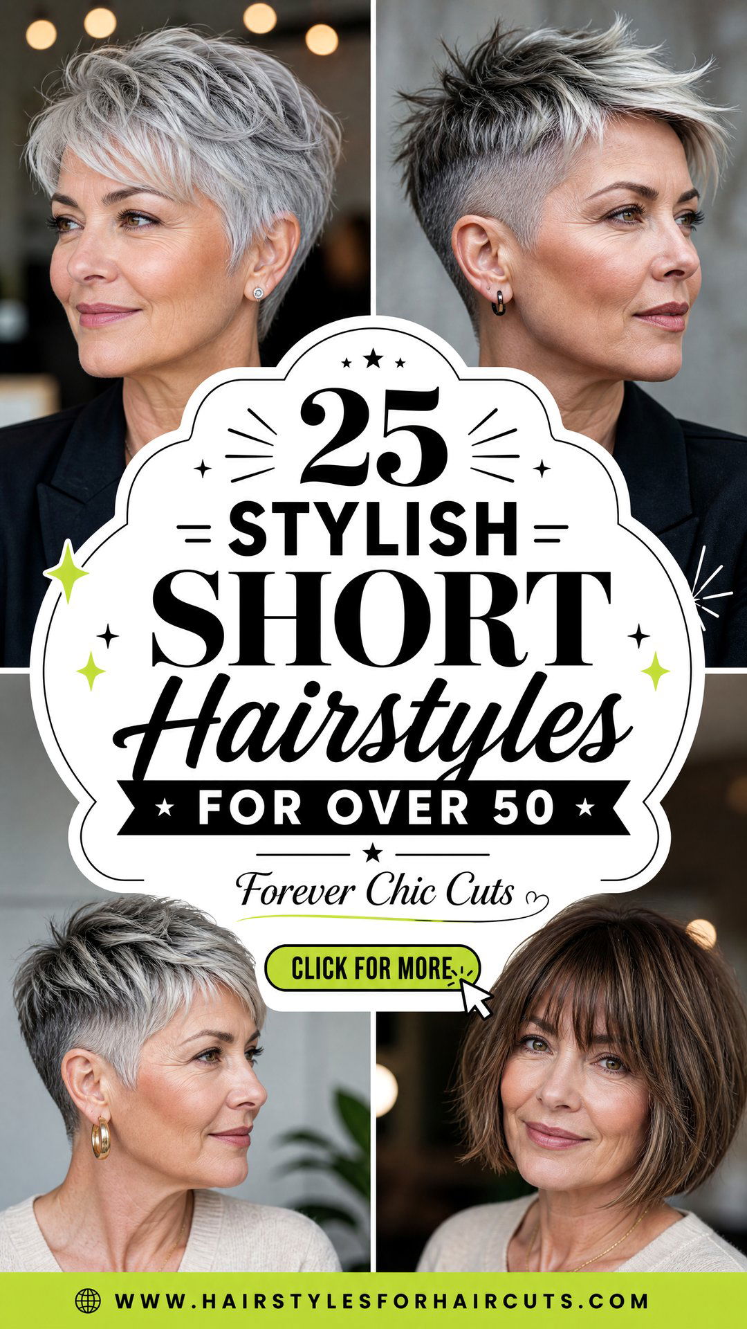 25 Stylish Short Hairstyles for Over 50 Women - 25 Stylish Short Hairstyles for Over 50 Women