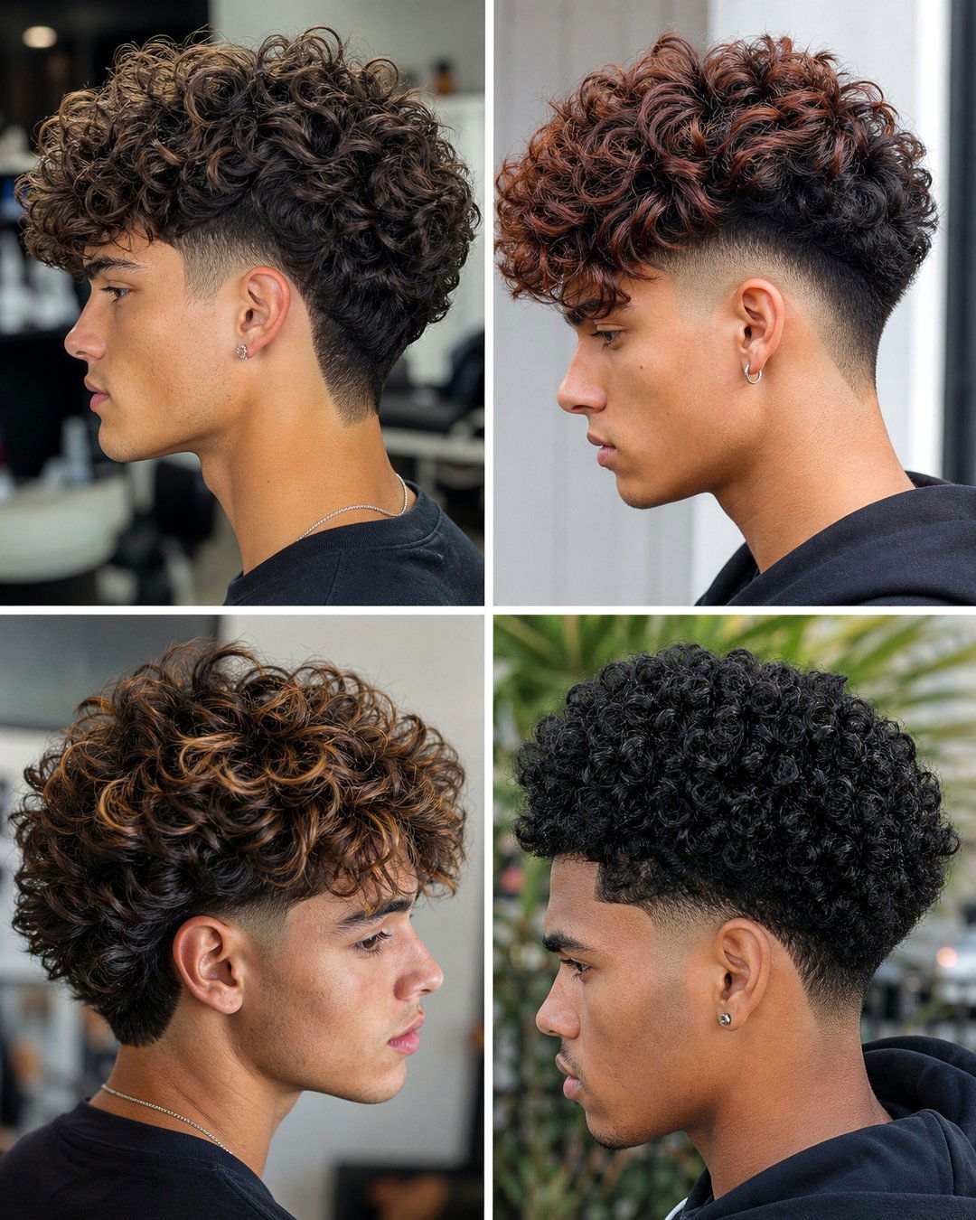 25 Stylish V Taper Haircuts Curly Hair Men Will Love