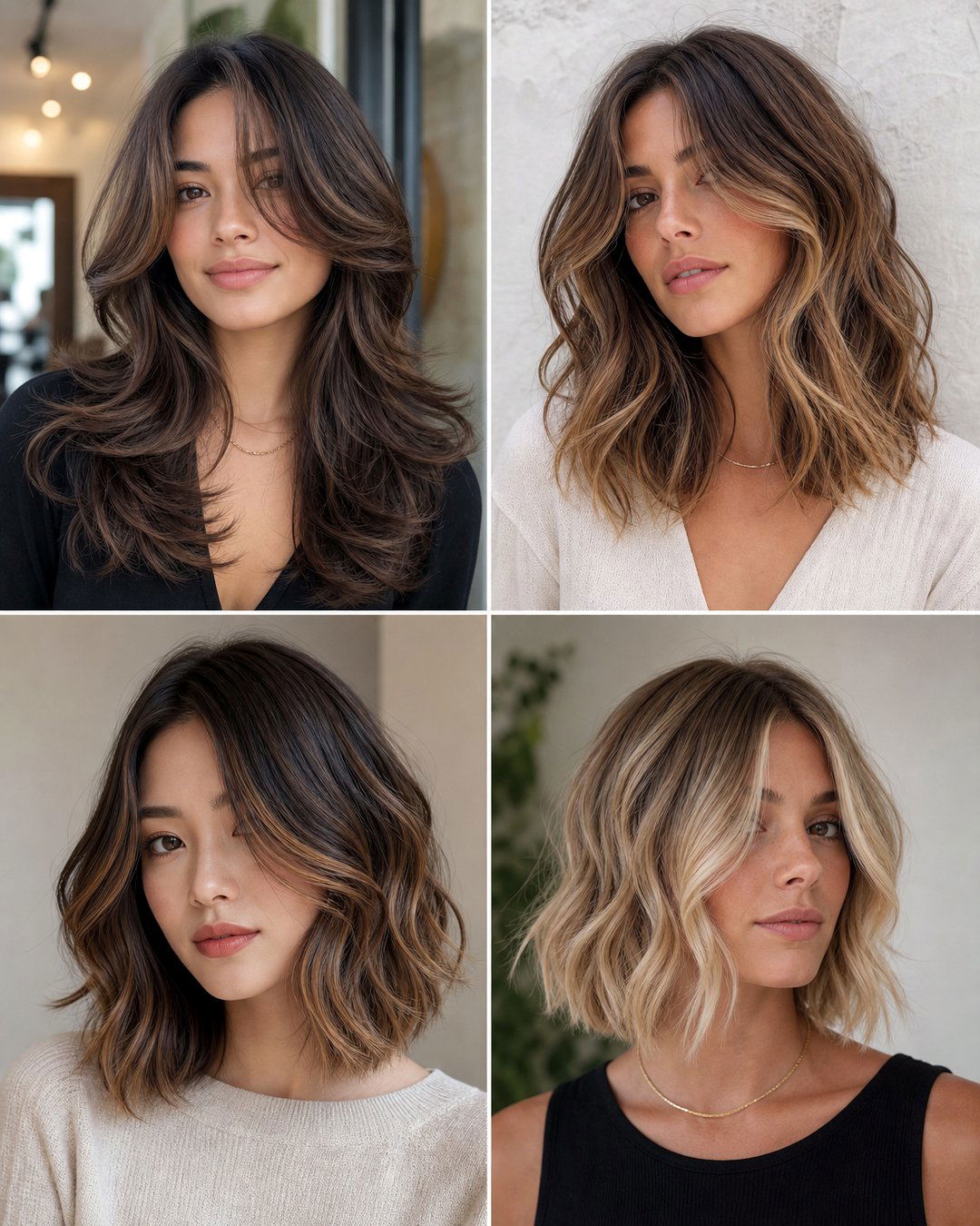 25 Stylish Wavy Hair Medium Length Haircuts to Try