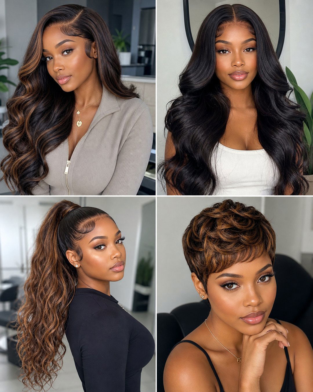 25 Stylish Weave Hairstyles for Black Women