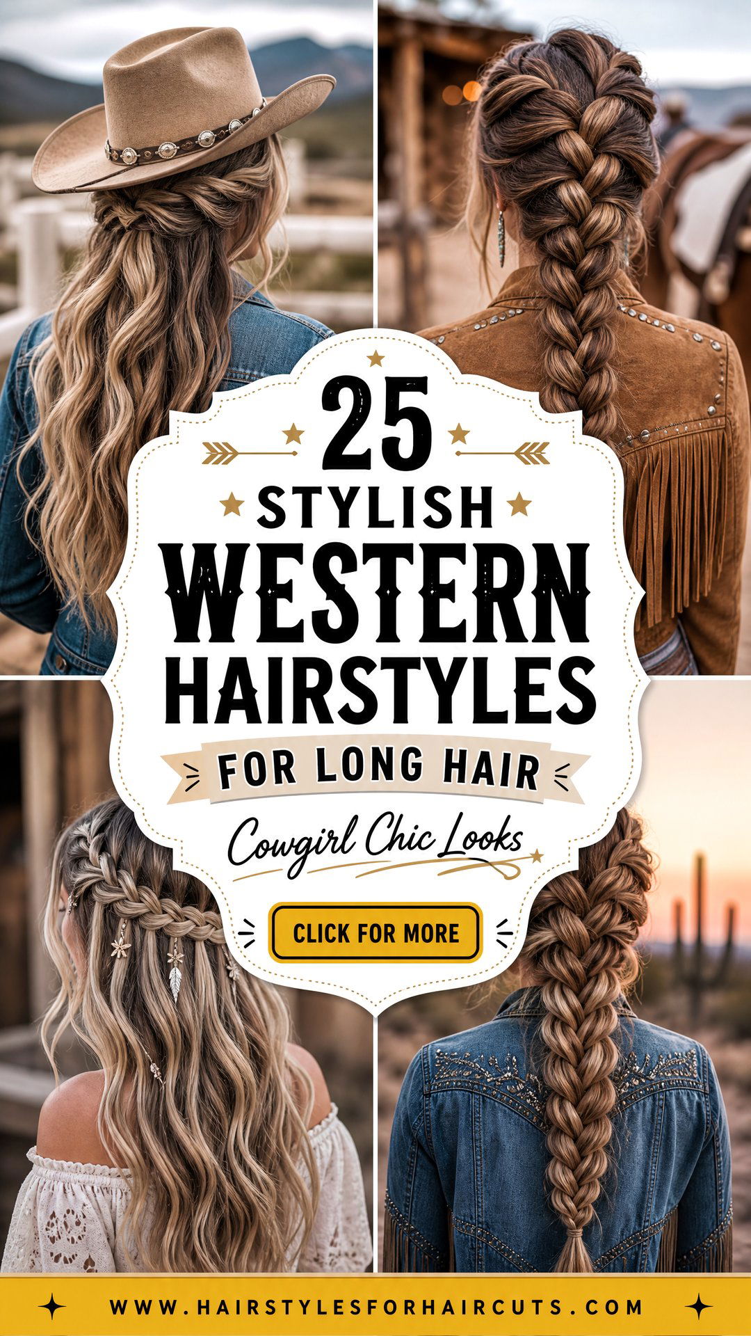25 Stylish Western Hairstyles for Long Hair - 25 Stylish Western Hairstyles for Long Hair