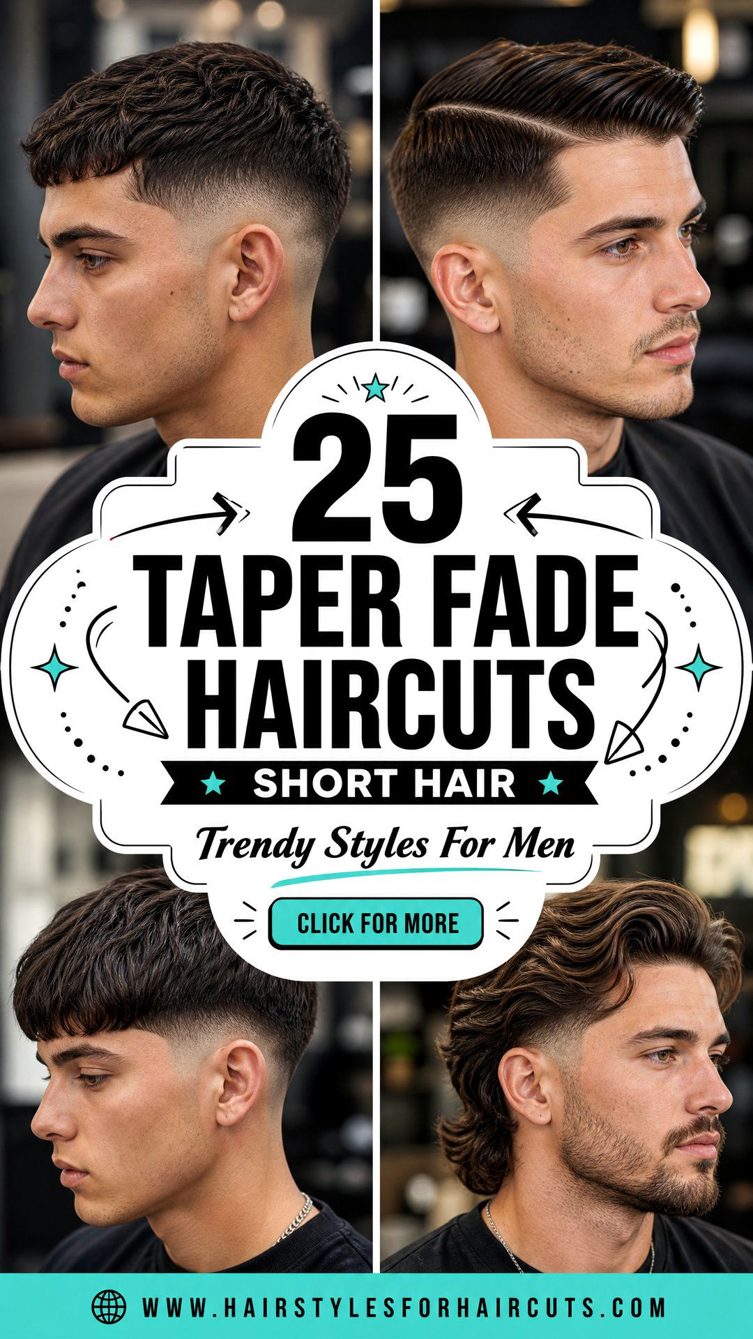 25 Taper Fade Haircuts Short Hair Trendy Styles for Men - 25 Taper Fade Haircuts Short Hair: Trendy Styles for Men