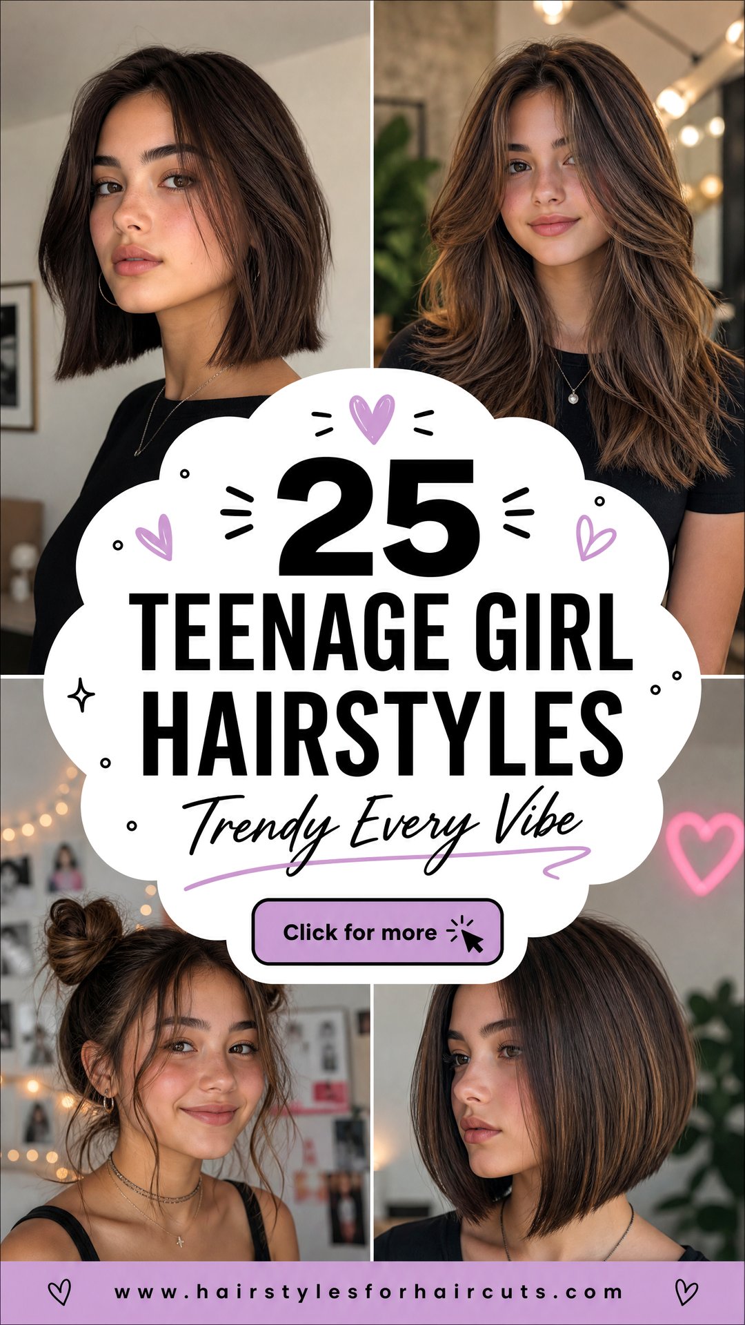 25 Teenage Girl Hairstyles Trendy Looks for Every Vibe - 25 Teenage Girl Hairstyles: Trendy Looks for Every Vibe
