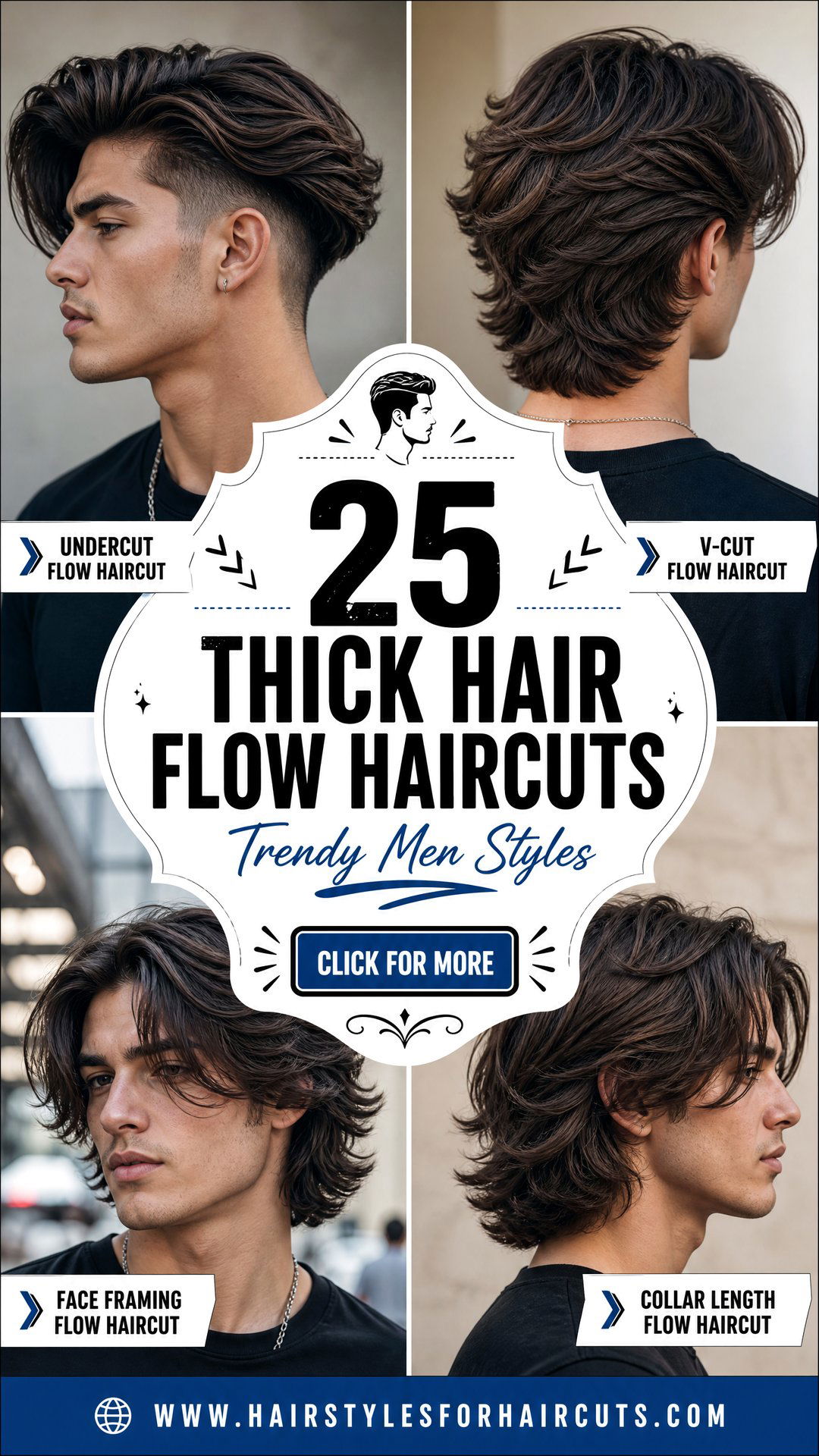 25 Thick Hair Flow Haircuts Trendy Styles for Men - 25 Thick Hair Flow Haircuts: Trendy Styles for Men