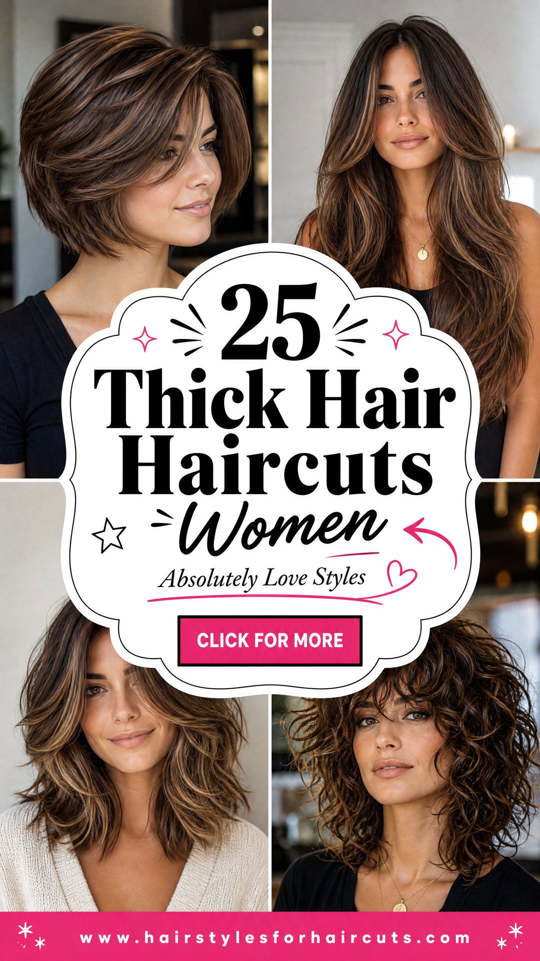 25 Thick Hair Haircuts Women Will Absolutely Love - 25 Thick Hair Haircuts Women Will Absolutely Love