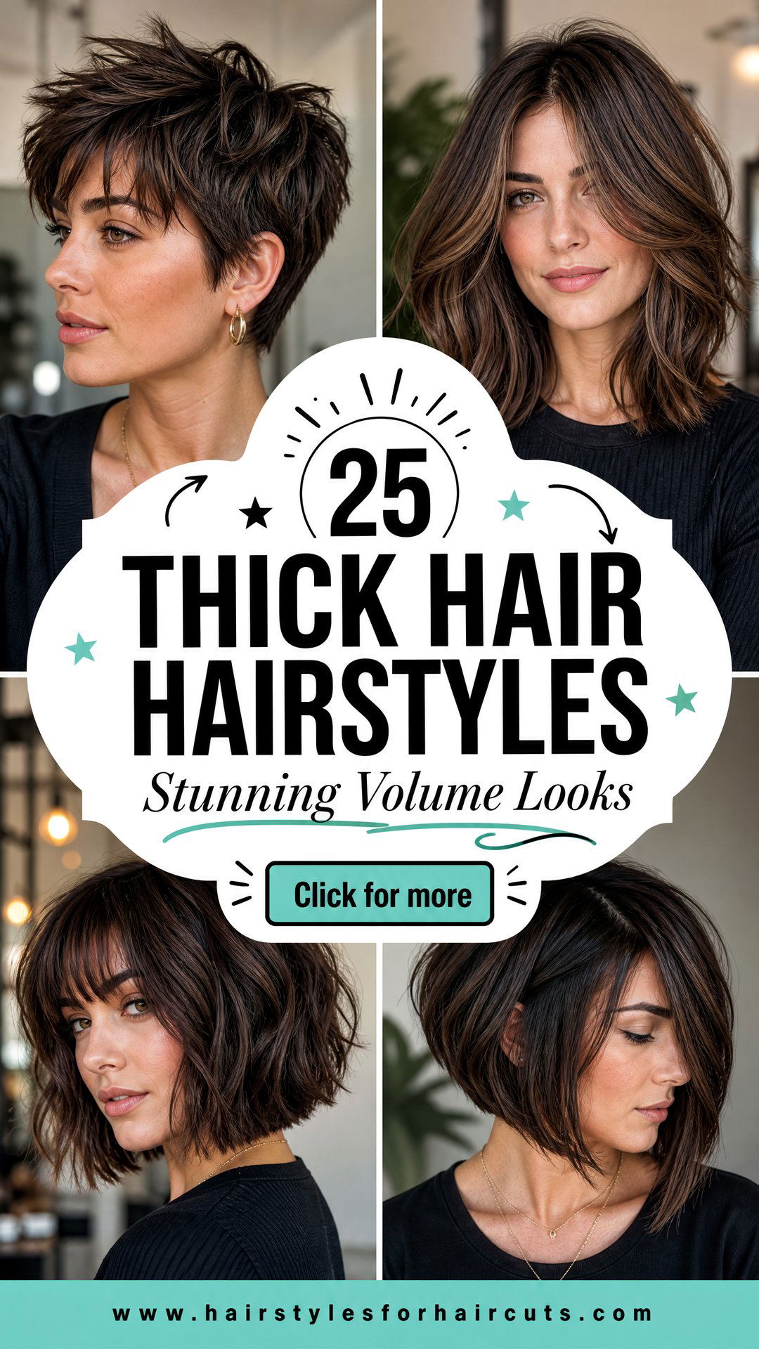 25 Thick Hair Hairstyles Stunning Looks for Volume - 25 Thick Hair Hairstyles: Stunning Looks for Volume