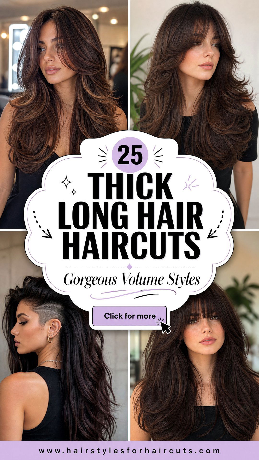25 Thick Long Hair Haircuts Gorgeous Styles to Try - 25 Thick Long Hair Haircuts: Gorgeous Styles to Try