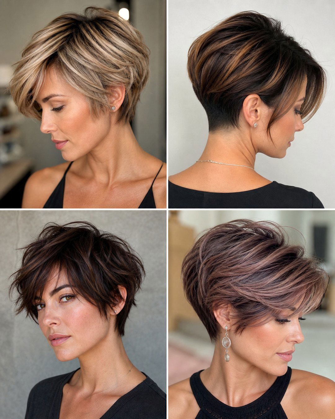 25 Thin Hair Low Maintenance Long Pixie Haircuts